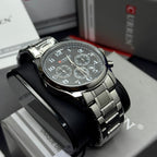 CURREN ORIGINAL FUNCIONAL PARA HOMBRE REF 8466- PN