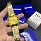 CASIO UNISEX RETRO VINTAGE RECTAGULAR ANALOGO-DD