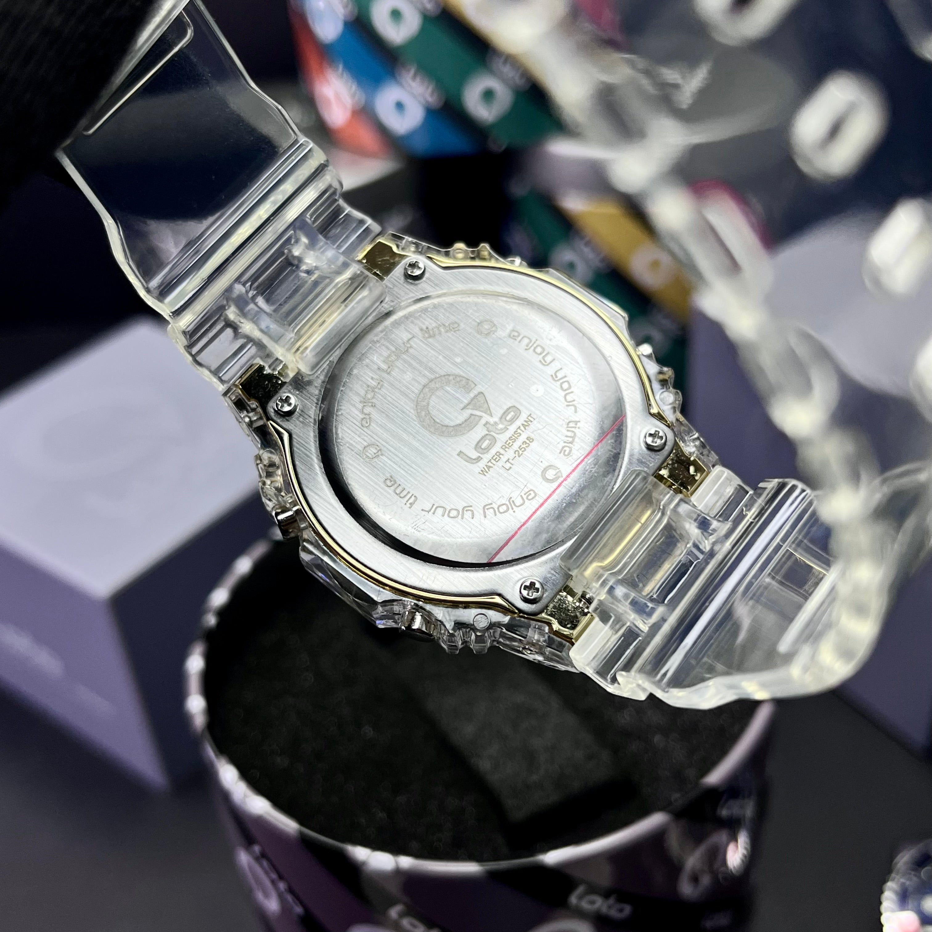 LOTO ORIGINAL X G SHOCK SUMERGIBLE UNISEX REF 2538-BN