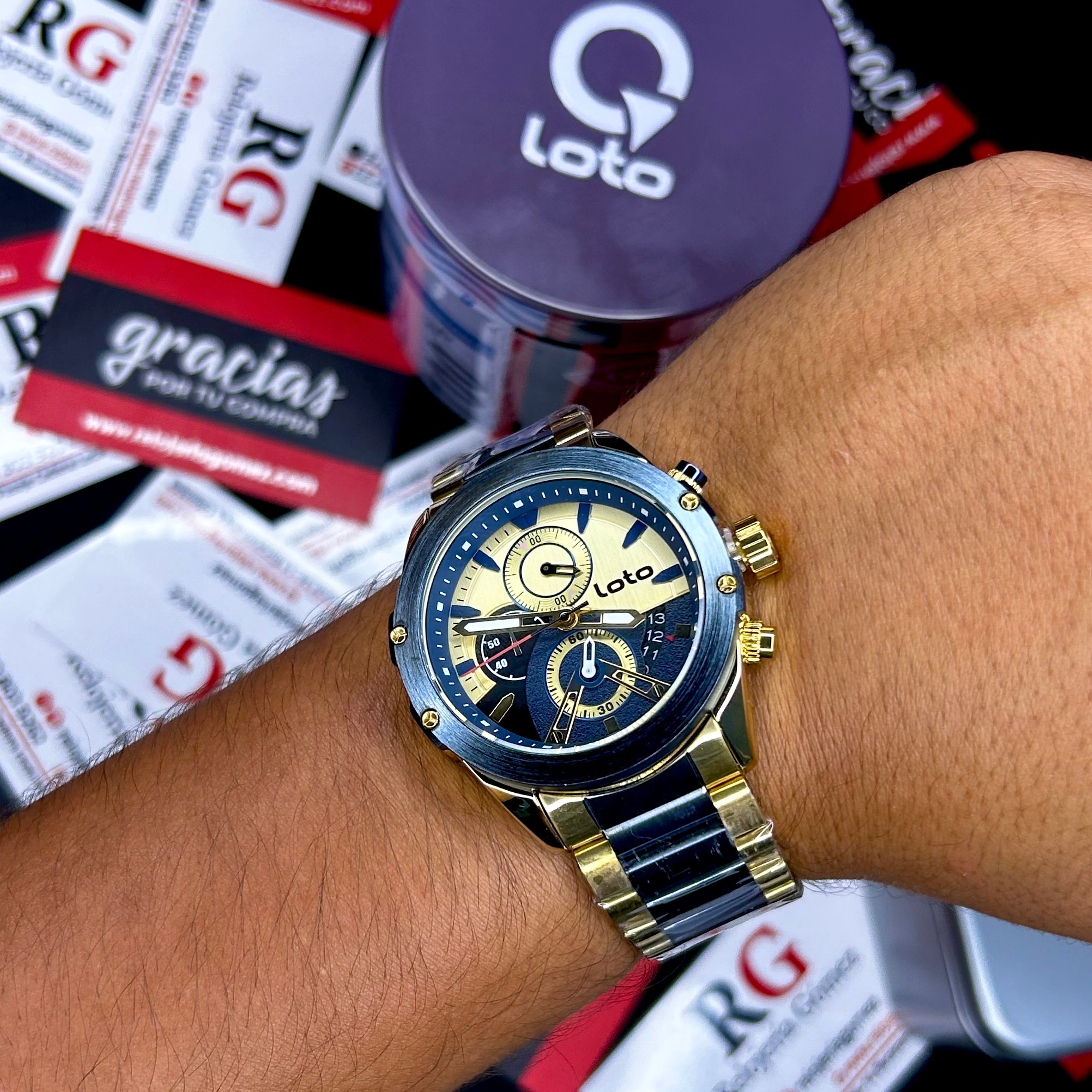 LOTO ORIGINAL CRONOGRAFO REF-LT2432-BA