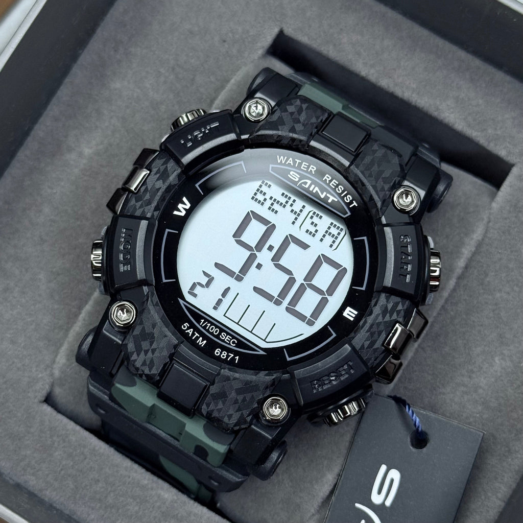 SAINT X G-SHOCK PARA SUMERGIBLE MILITAR HOMBRE REF-6871-VN