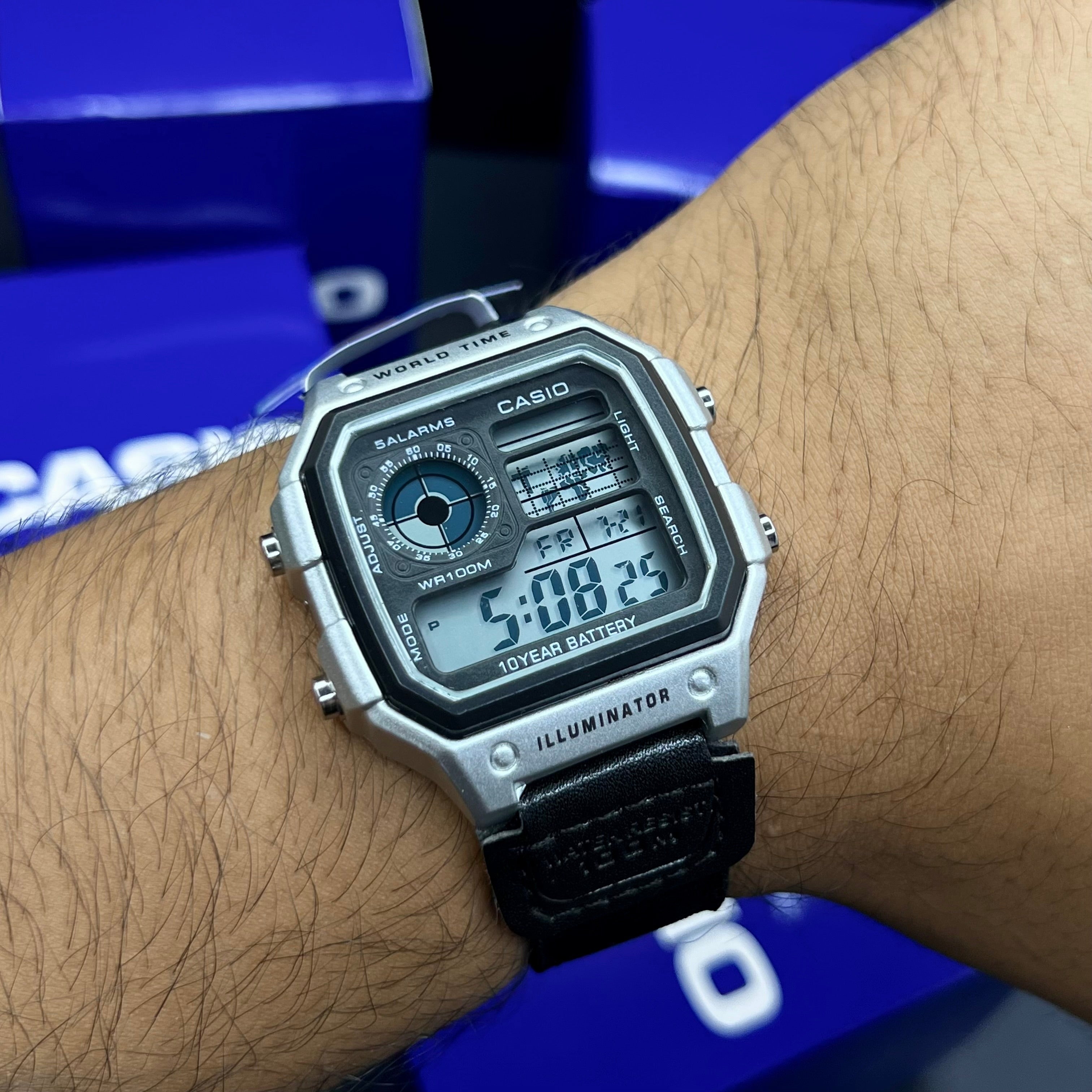 CASIO ROYALE PARA HOMBRE REF AE1200-LONA-NP
