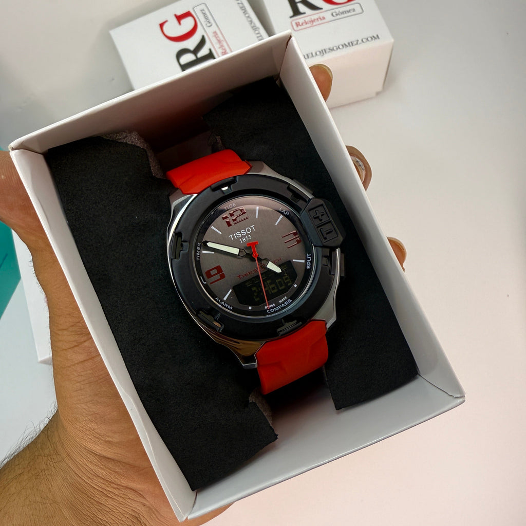 TISSOT DOBLE HORA T-RACE TOUCH  PARA HOMBRE REF-R