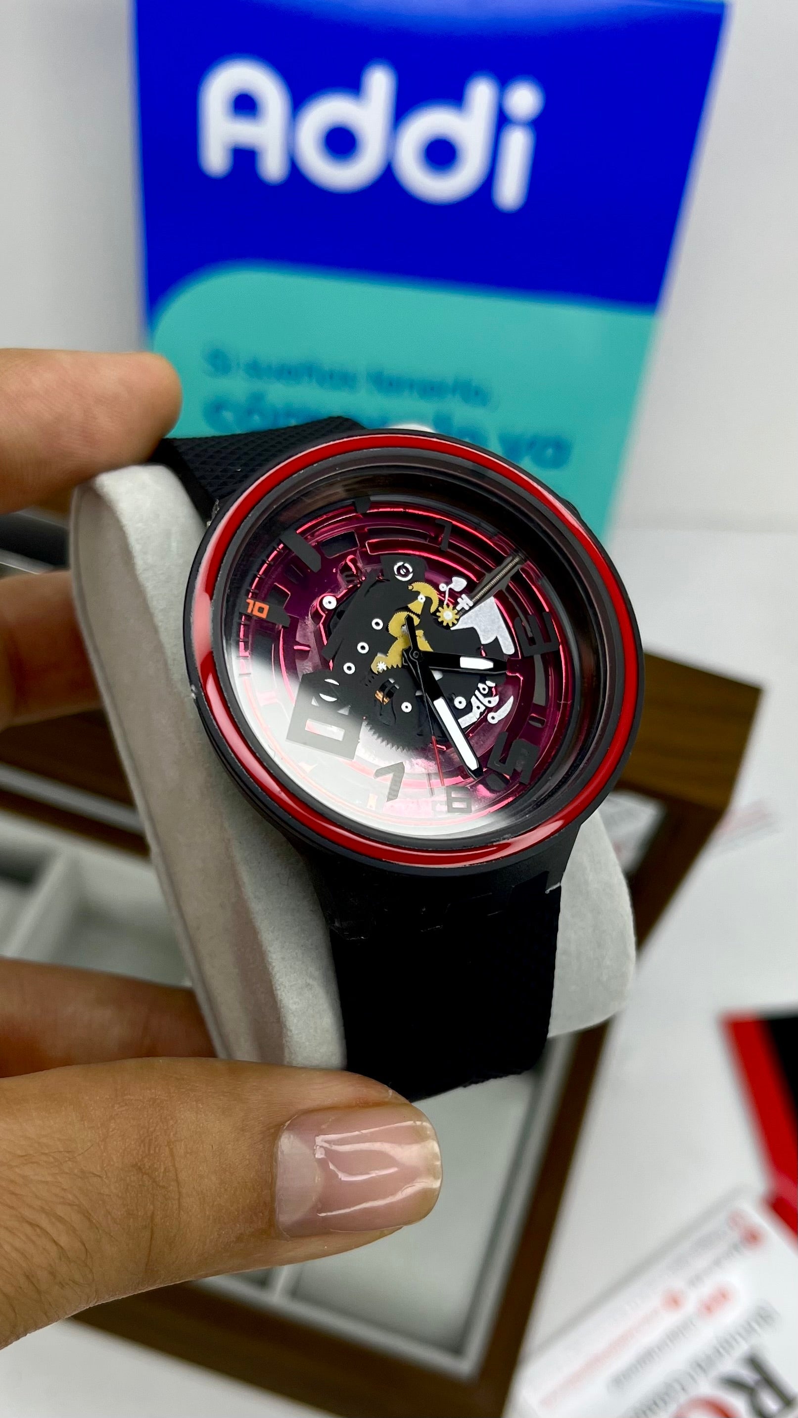 SWATCH PLANET PURPLE PARA HOMBRE REF-NR