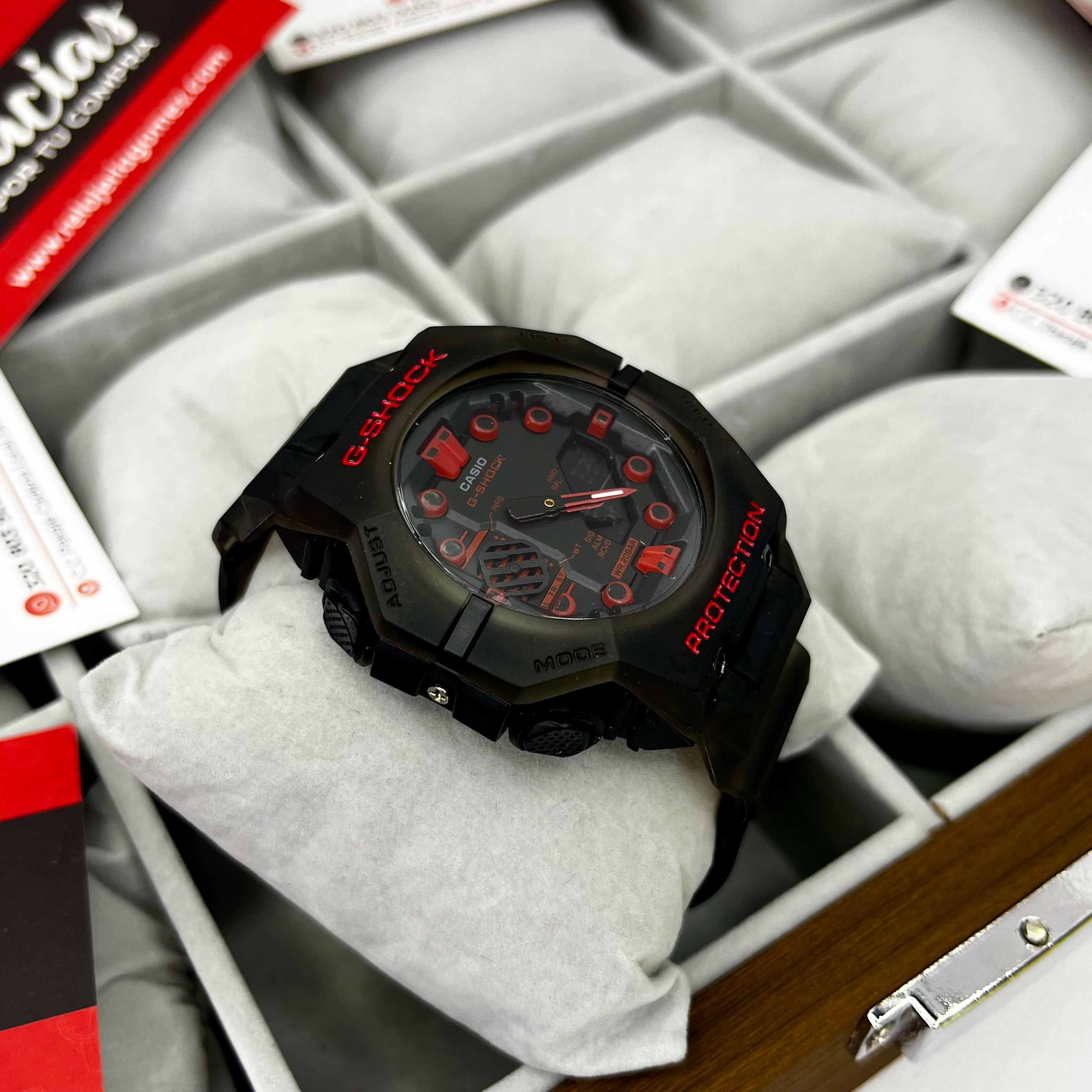 CASIO PARA HOMBRE G-SHOCK REF-GSH010-NR