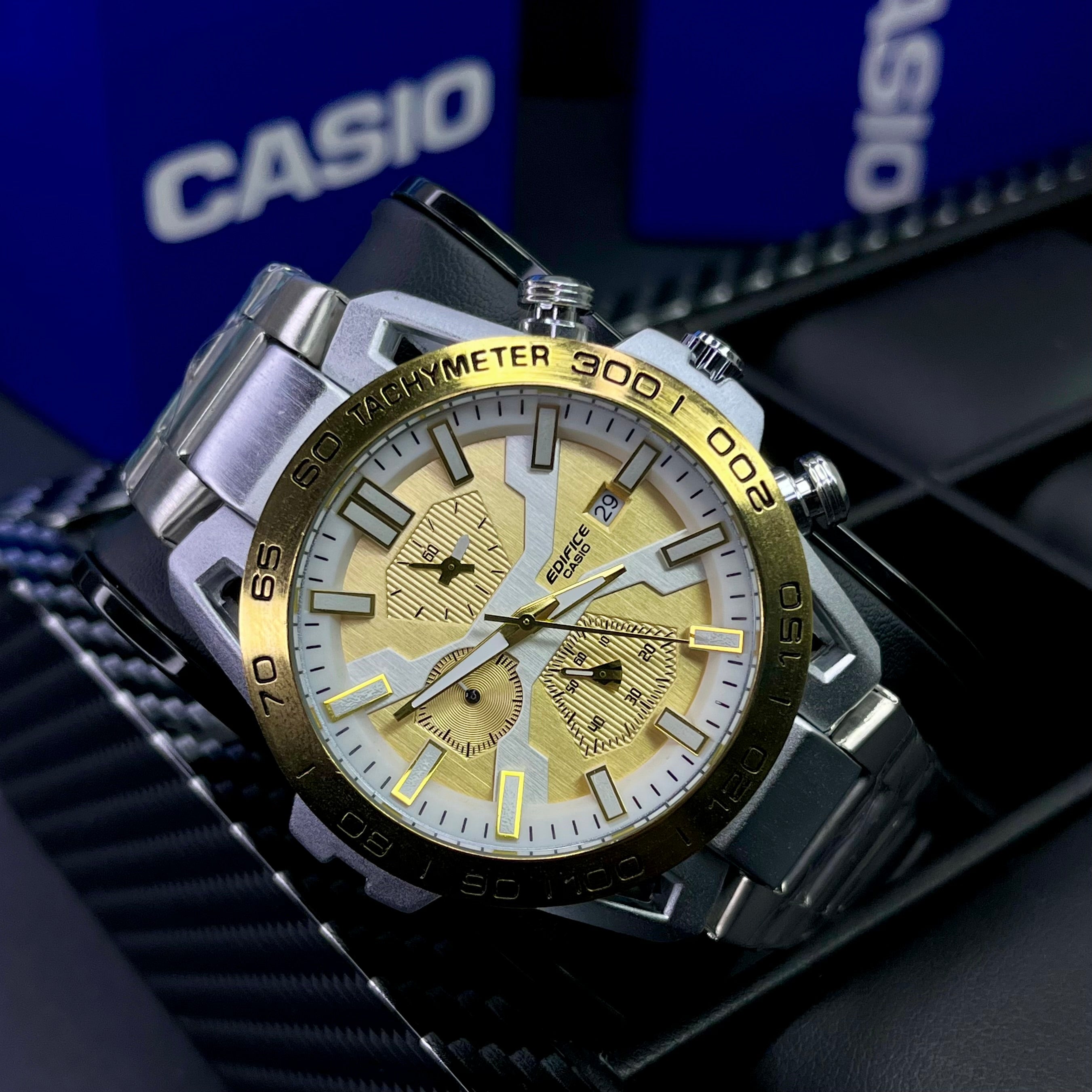 CASIO EDIFICE EQB2000  FUNCIONAL PARA HOMBRE REF-PDB