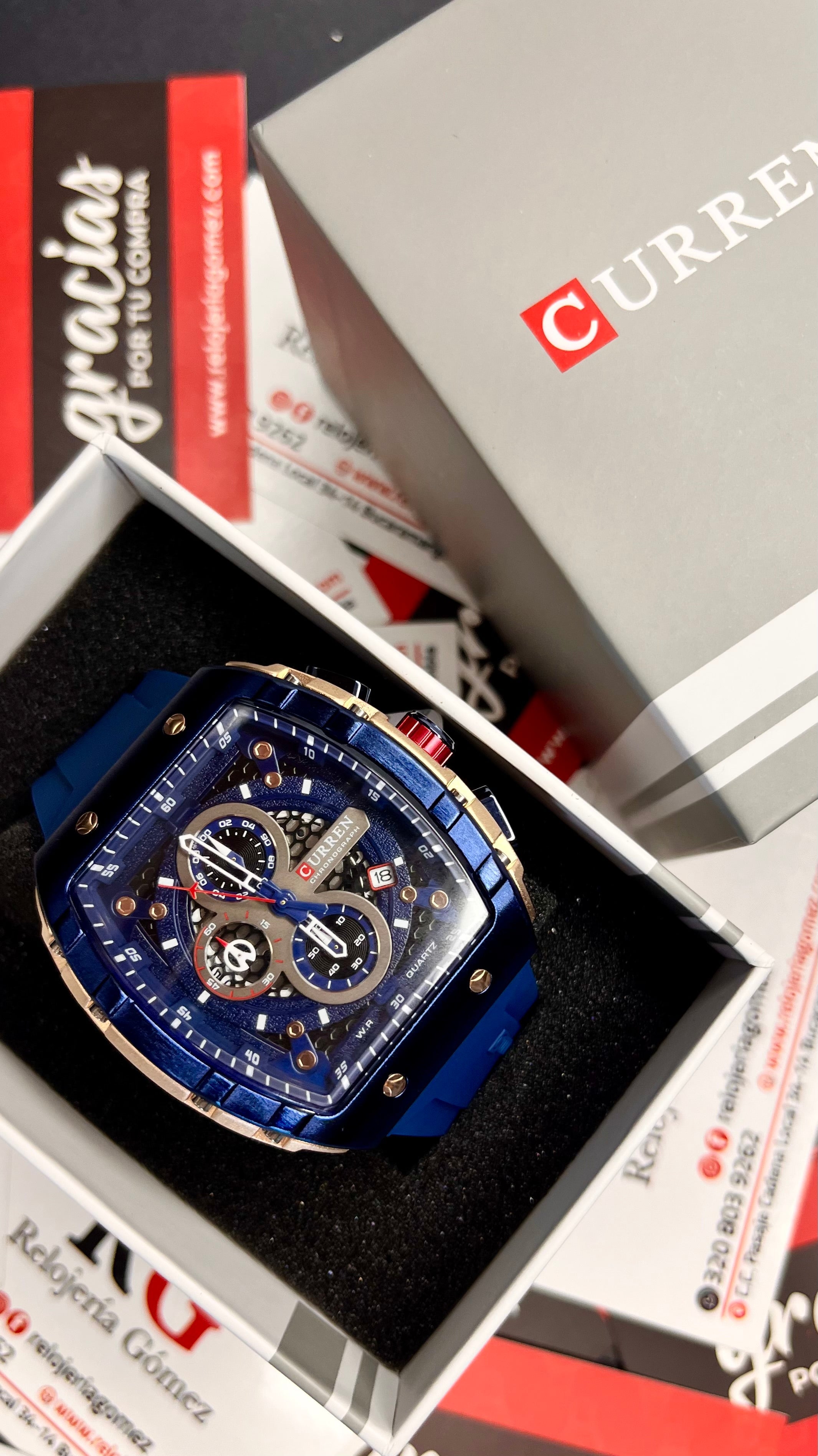 CURREN x RICHARD MILLER ORIGINAL PARA HOMBRE REF 8442-A