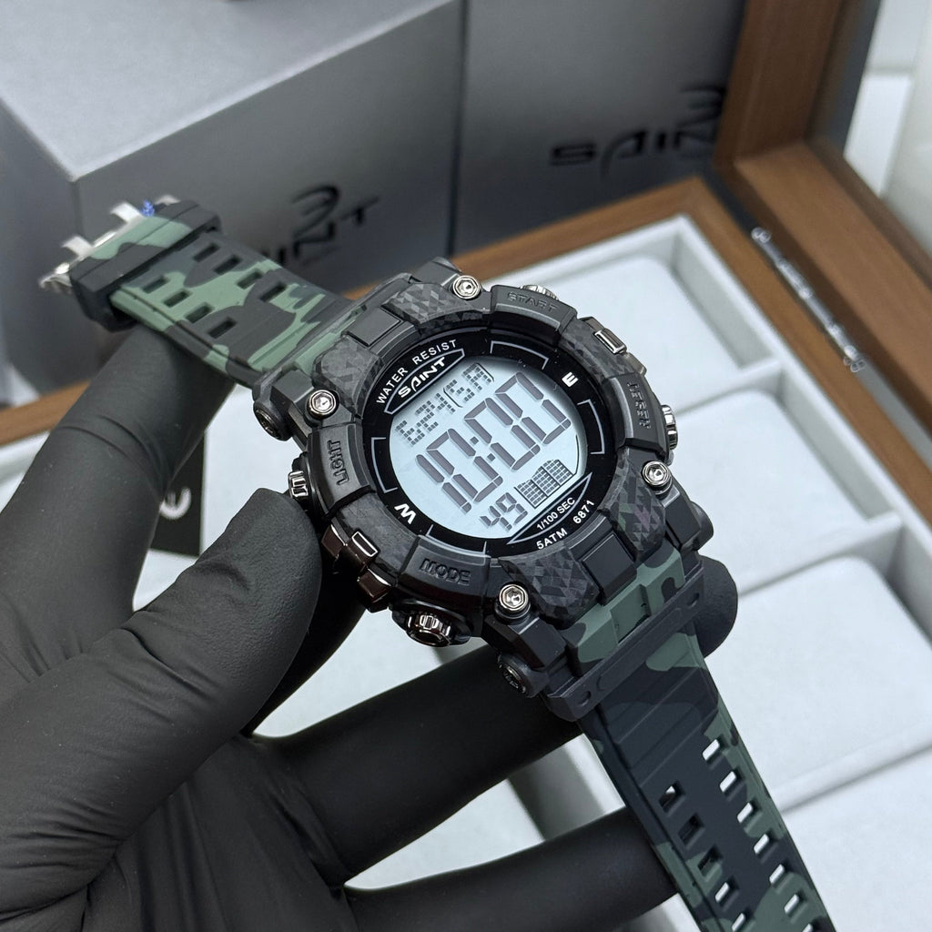 SAINT X G-SHOCK PARA SUMERGIBLE MILITAR HOMBRE REF-6871-VN