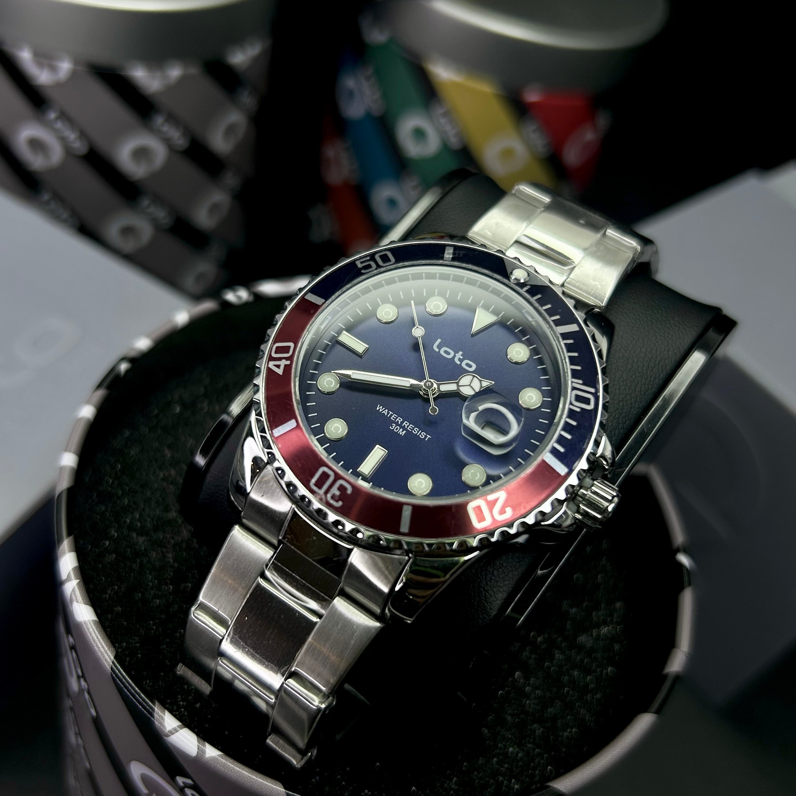 LOTO ORIGINAL X RLX SUMERGIBLE PARA HOMBRE REF SUBMARINE 2526-PA