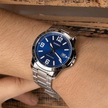 CASIO ORIGINAL PARA HOMBRE REF-MTP-V004D-2B