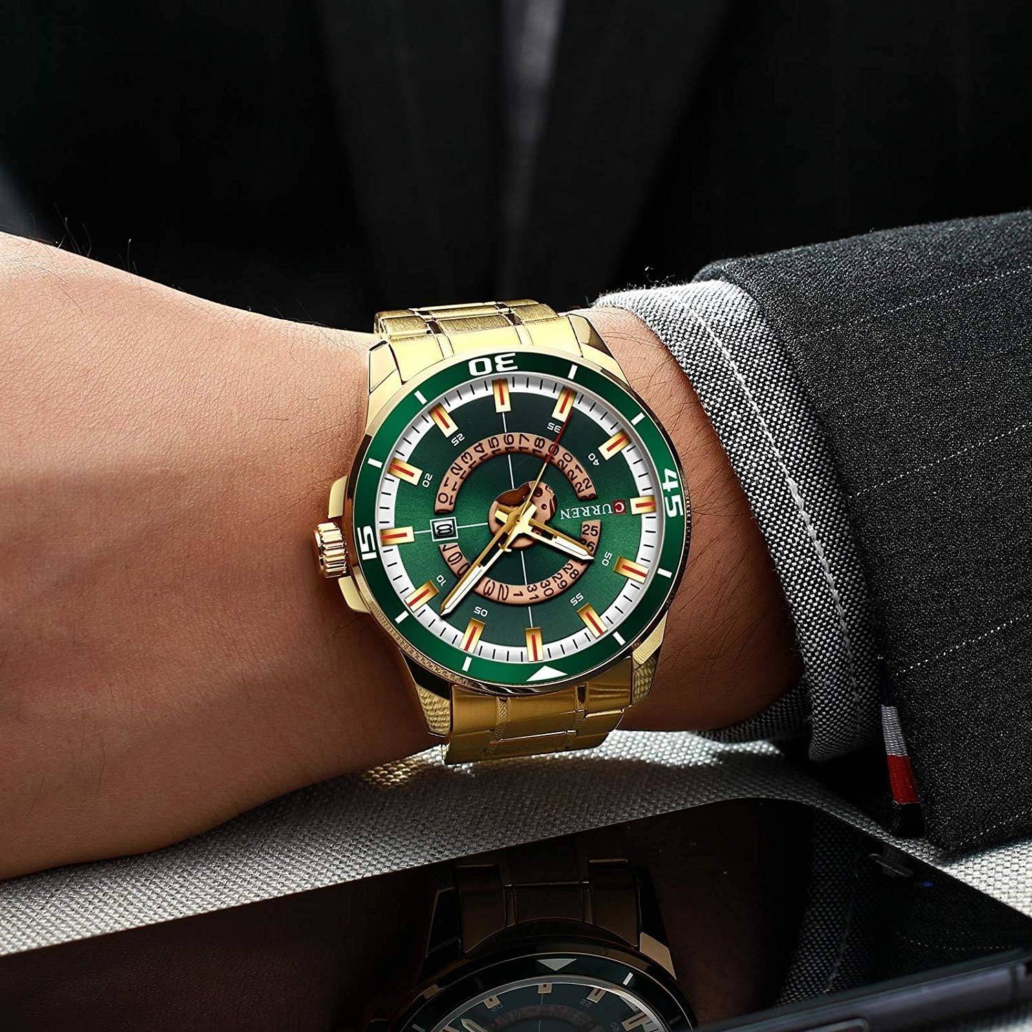 CURREN ORIGINAL X RLX SUMERGIBLE PARA HOMBRE REF SUBMARINE 8359-DV