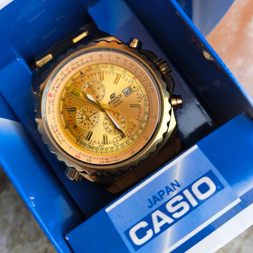 CASIO EDIFICE PARA HOMBRE REF-DDDTS