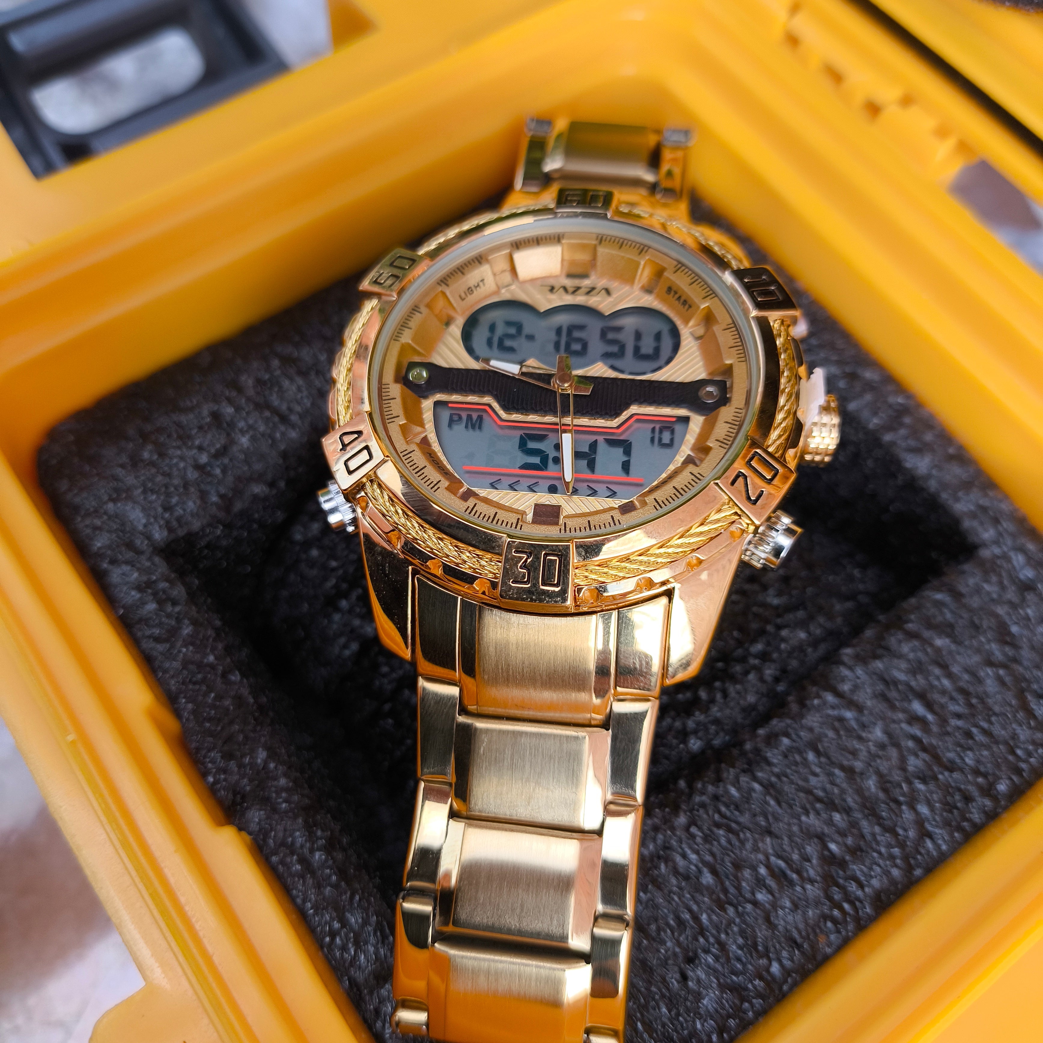 RAZZA DOBLE HORA PARA HOMBRE REF-DDDFJT