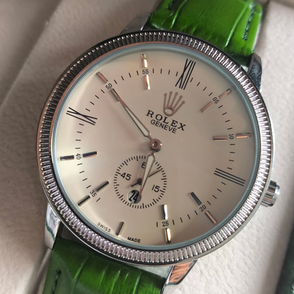 RLX OYSTER PERPETUAL CUERO PARA HOMBRE REF-VP