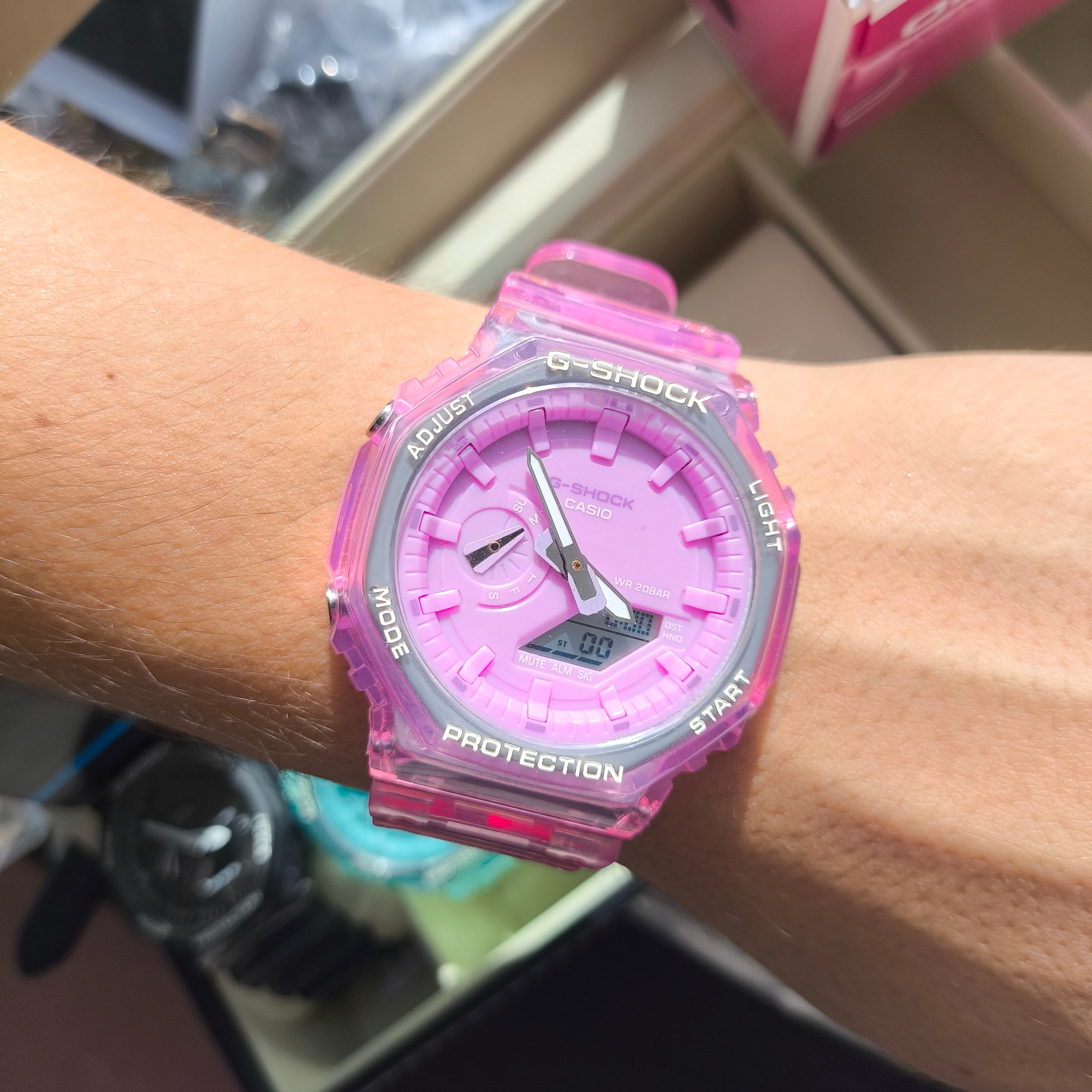 CASIO G-SHOCK PARA HOMBRE REF GA-2100HC-FUCS