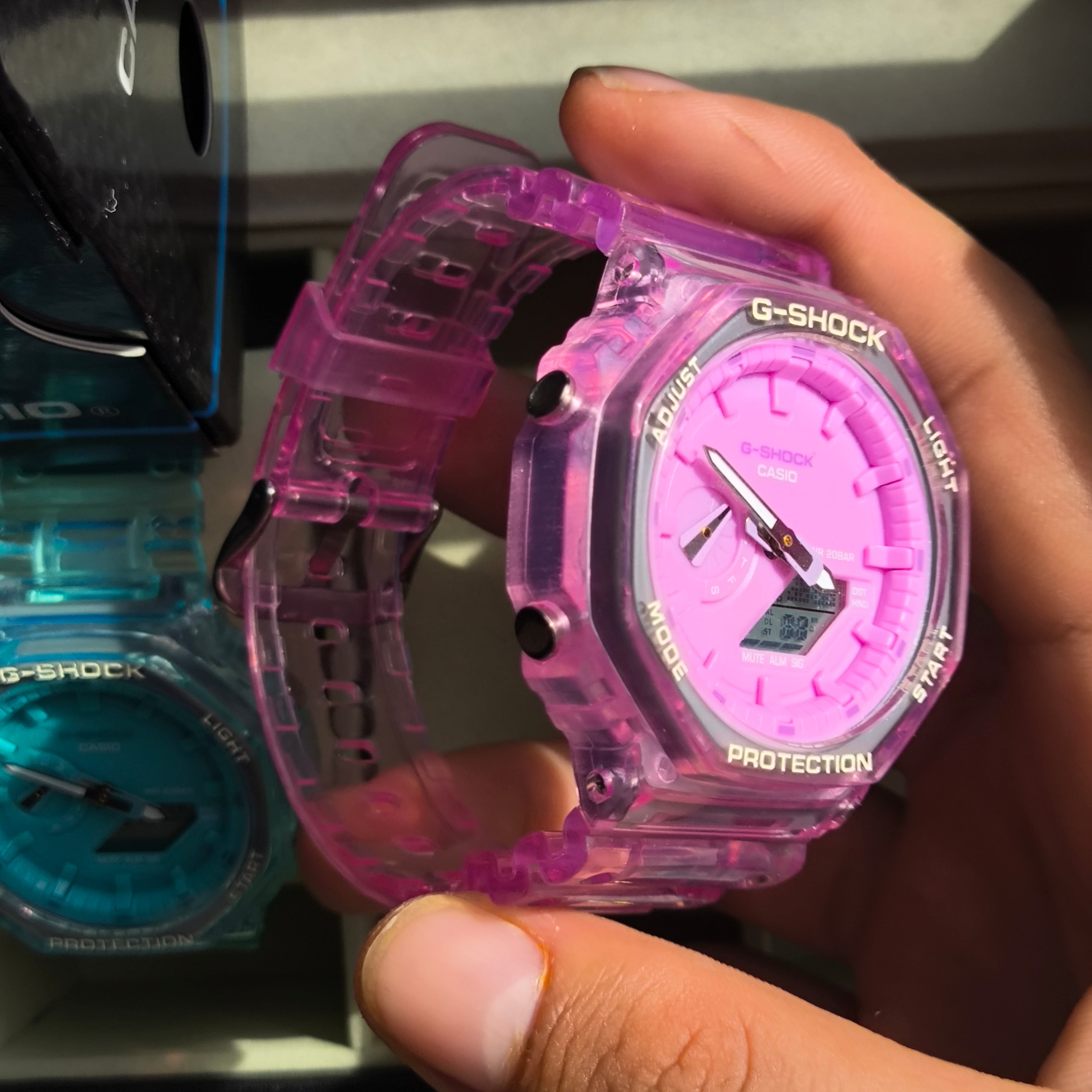 CASIO G-SHOCK PARA HOMBRE REF GA-2100HC-FUCS