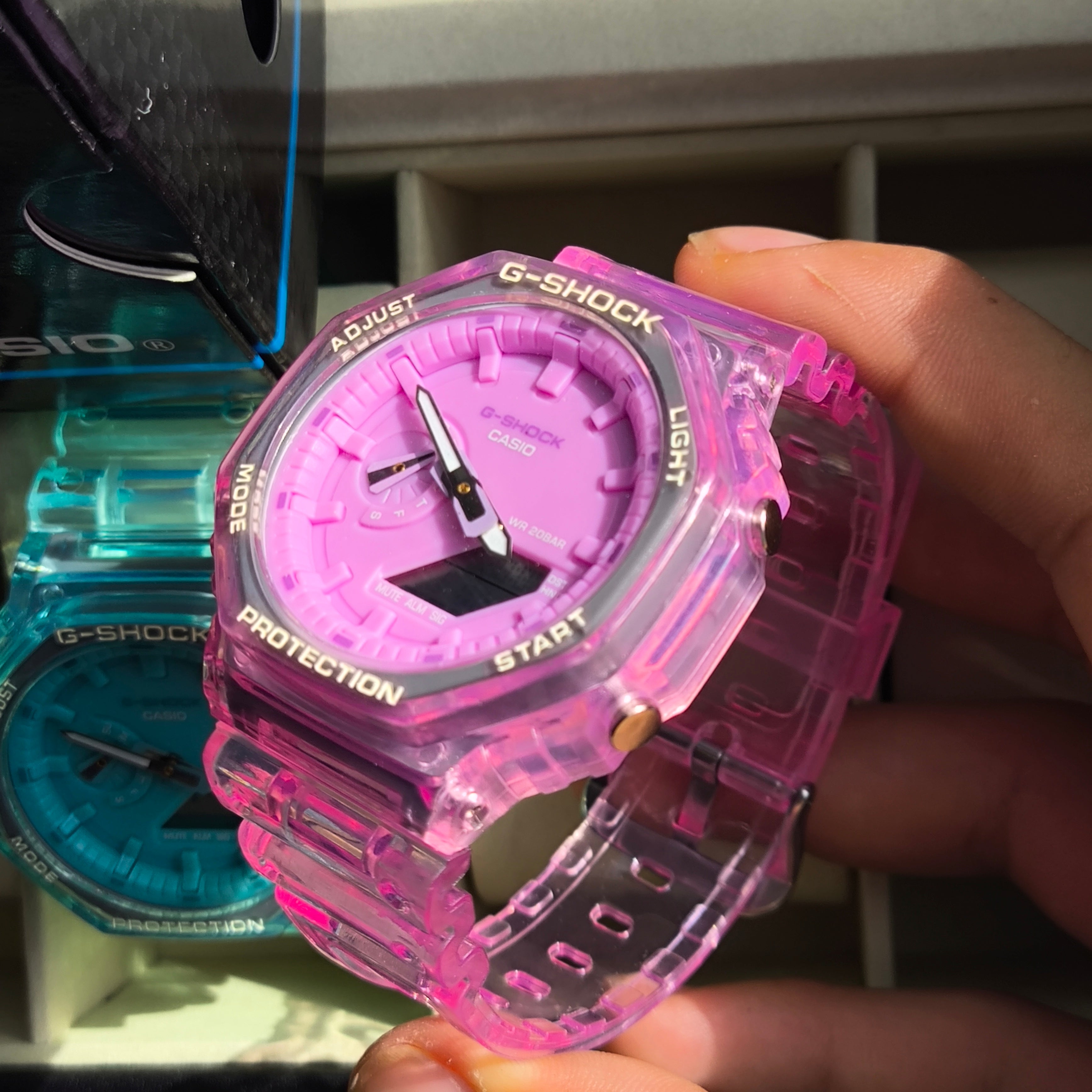 CASIO G-SHOCK PARA HOMBRE REF GA-2100HC-FUCS