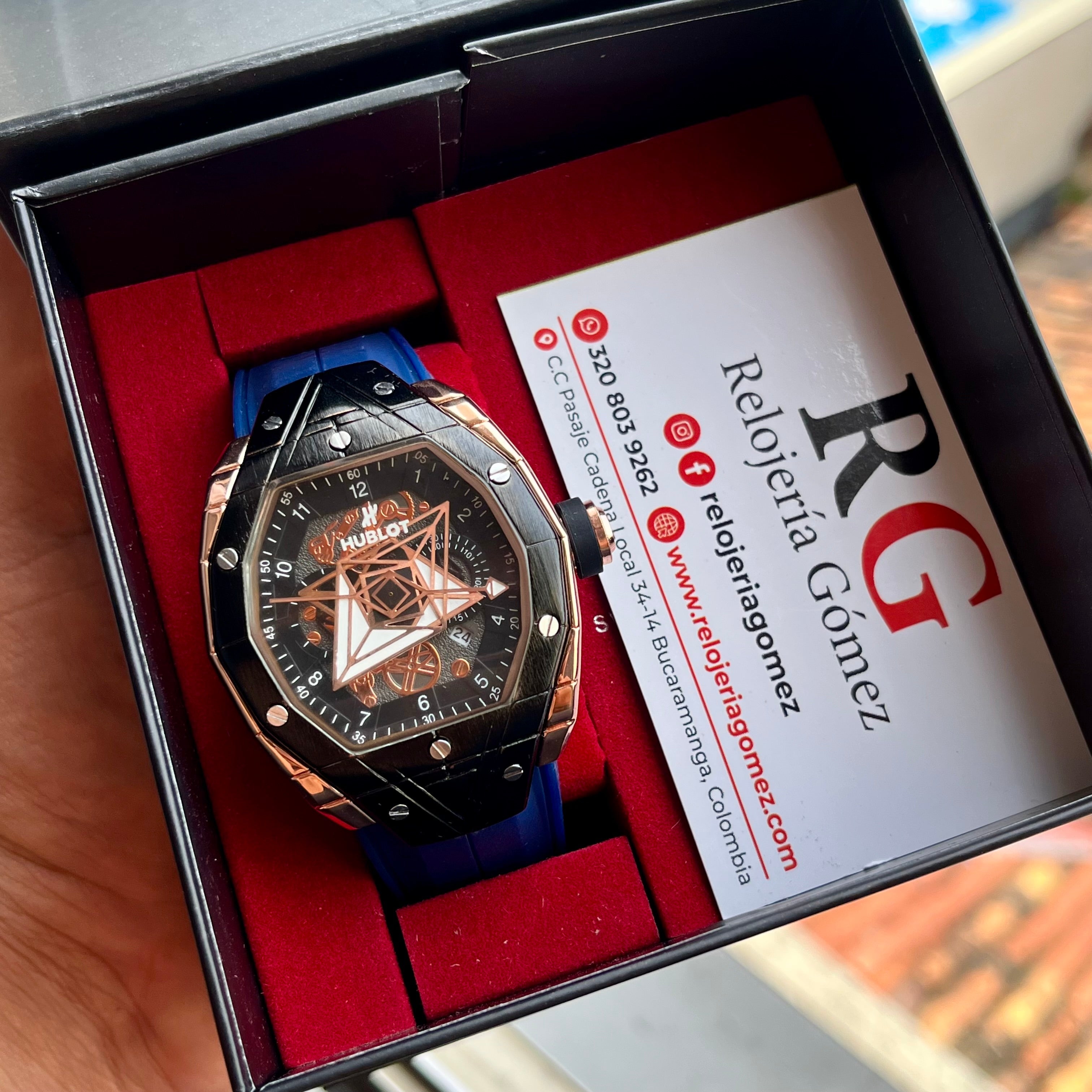 HUBLOT DIAMANTE PARA HOMBRE REF-A