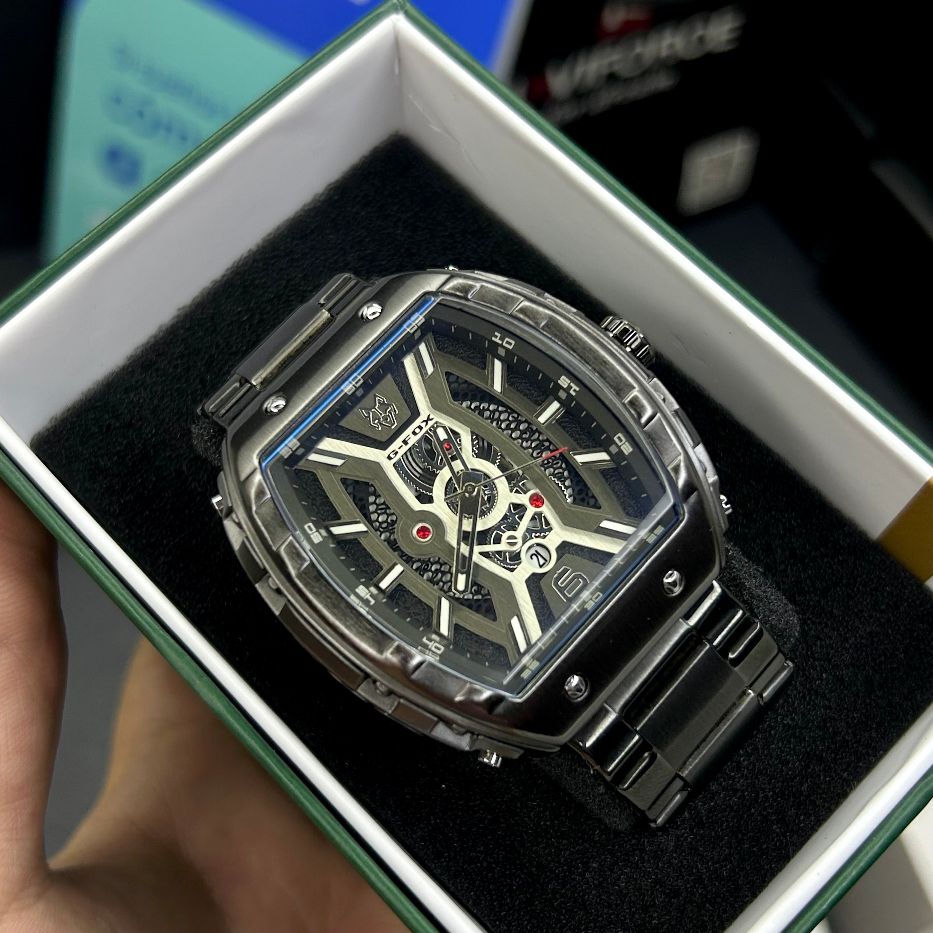 G FOX ORIGINAL x RICHARD MILLER SUMERGIBLE PARA HOMBRE REF-5517-NN