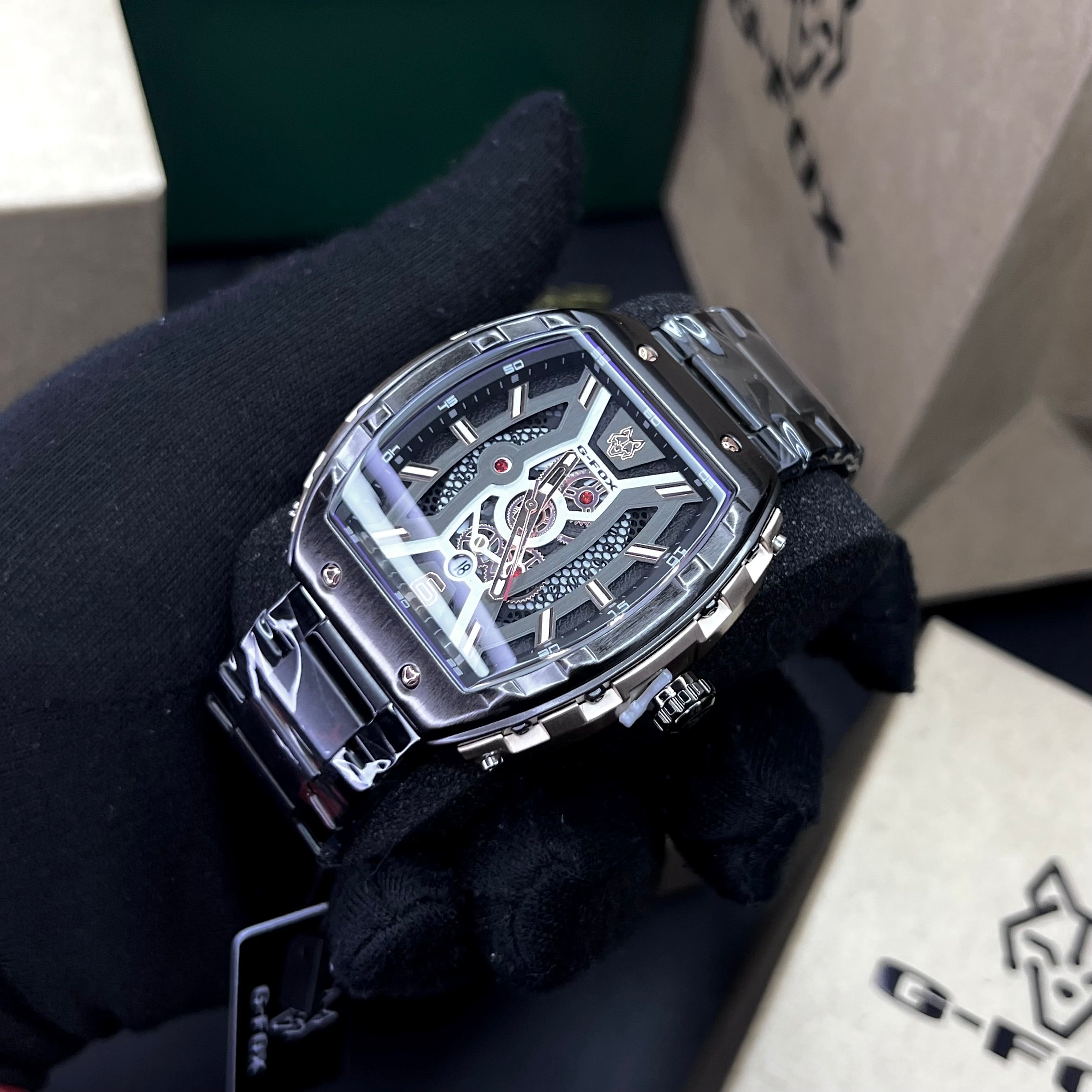 G FOX ORIGINAL x RICHARD MILLER SUMERGIBLE PARA HOMBRE REF-5517-NOR