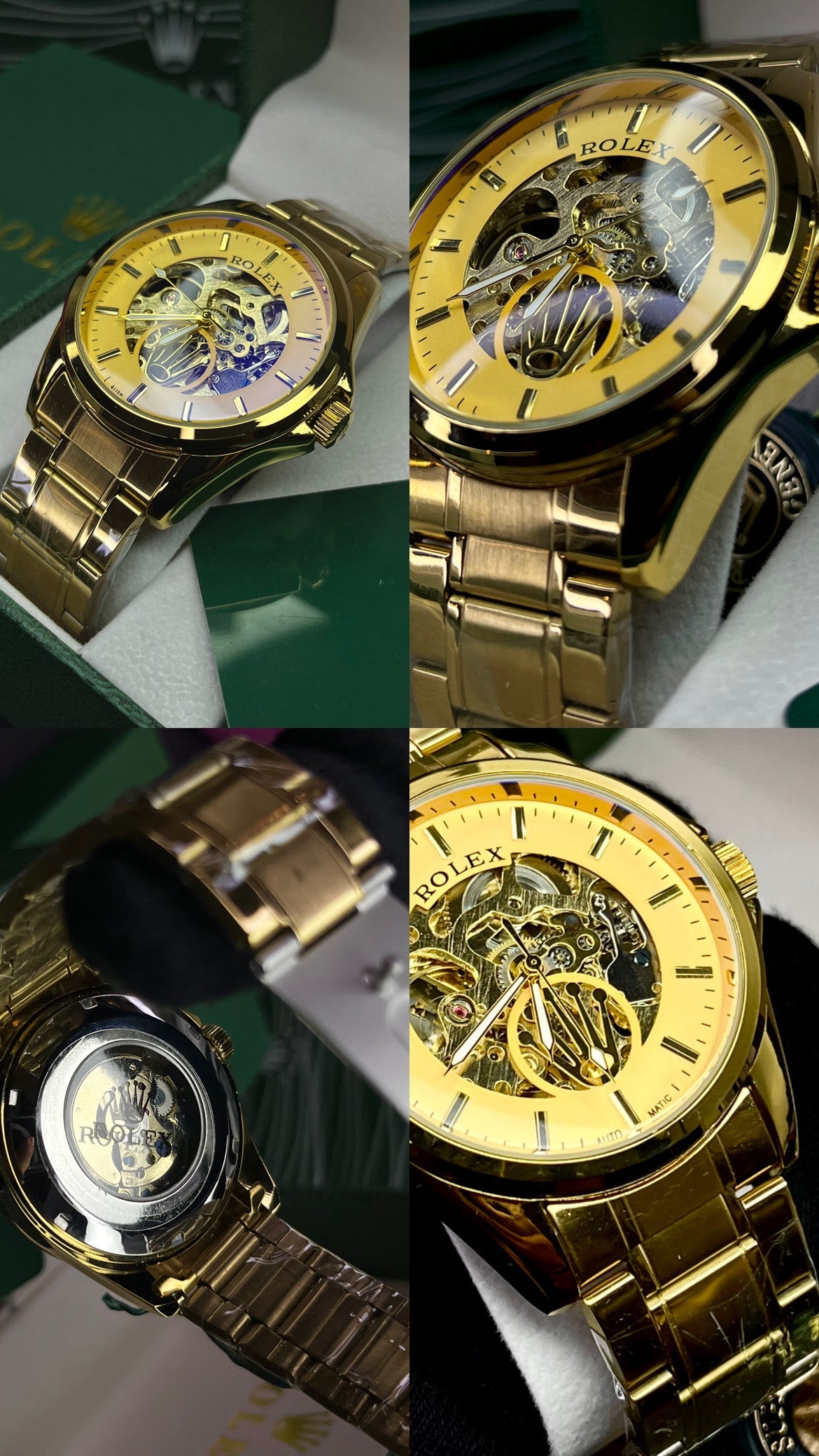 RLX AUTOMATICO CORAZON ABIERTO OYSTER PARA MUJER  REF-DD