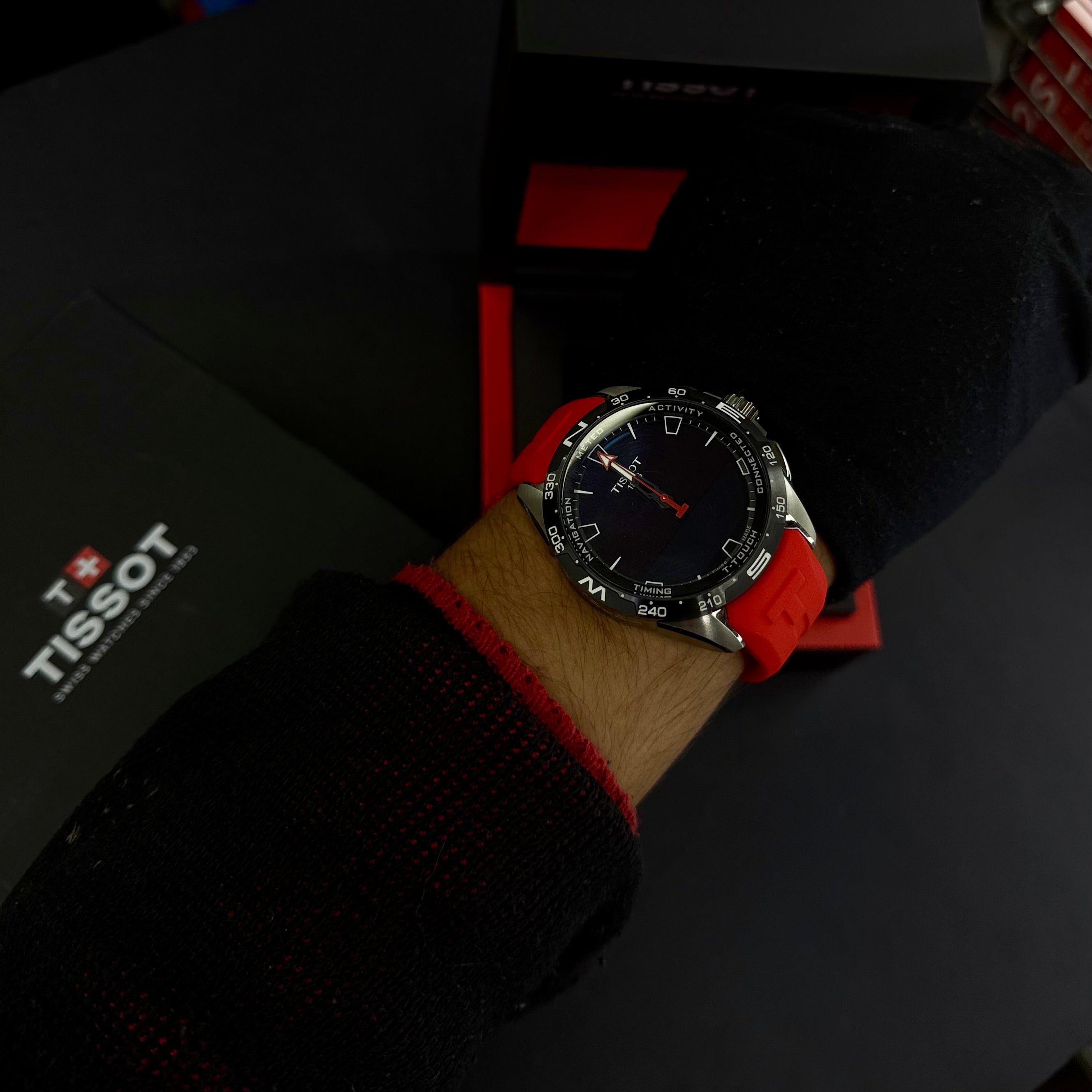 TISSOT ORIGINAL LUXURY T-TOUCH CONNNECT SOLAR PARA HOMBRE REF T121.420.47.051.01