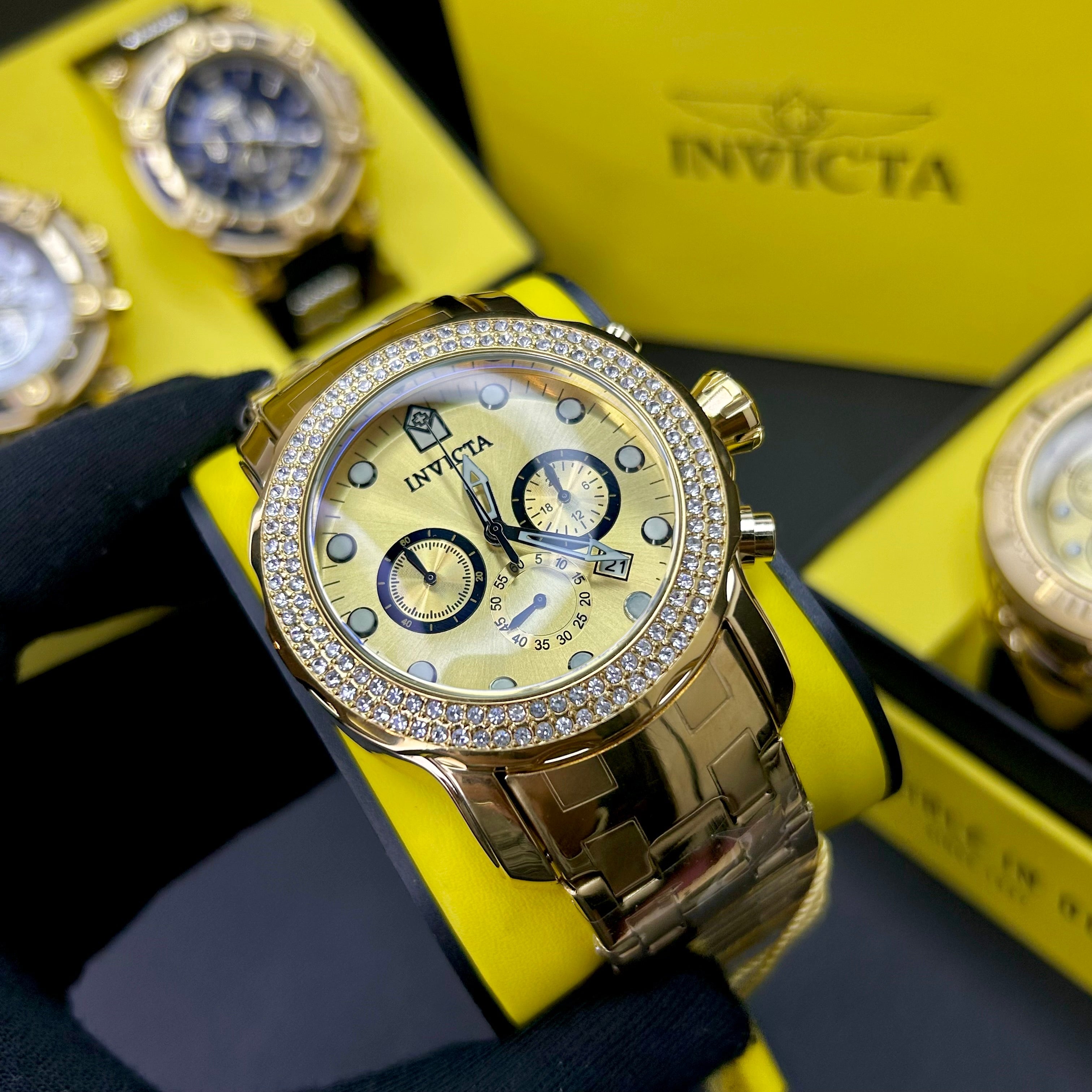 INVICTA PRO DIVER FUNCIONAL DIAMONT PARA HOMBRE REF-DD