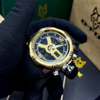 G FOX ORIGINAL DOBLE HORA POR INVICTA SUMERGIBLE PARA HOMBRE REF-1976G1-ND