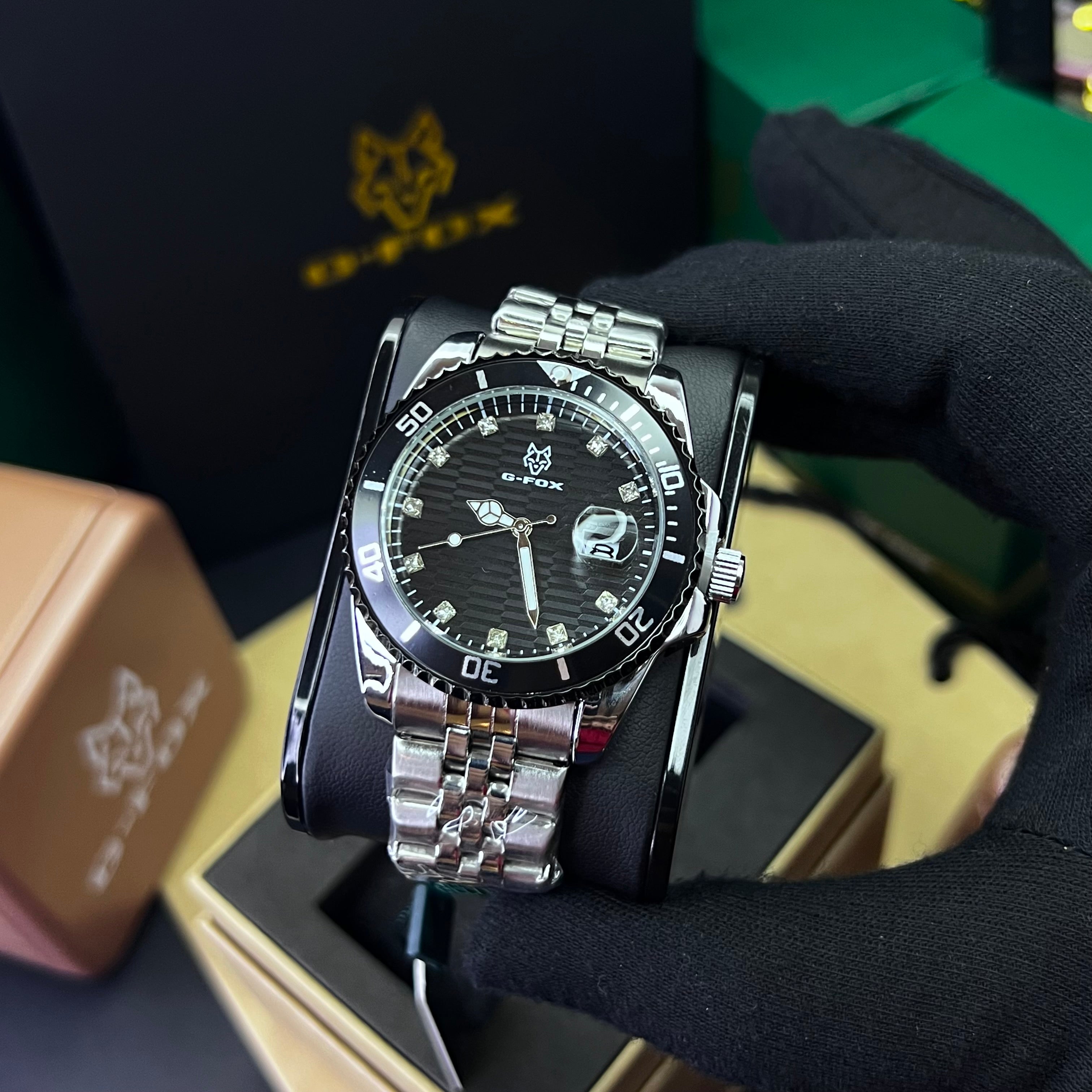 G FOX ORIGINAL x RLX SUMERGIBLE PARA HOMBRE REF-SUBMARINE 70582-PN