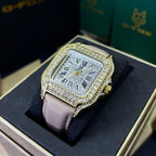 G FOX ORIGINAL x CARTIER PARA DAMA SUMERGIBLE  REF-SANTOS CUBANO-1264-B
