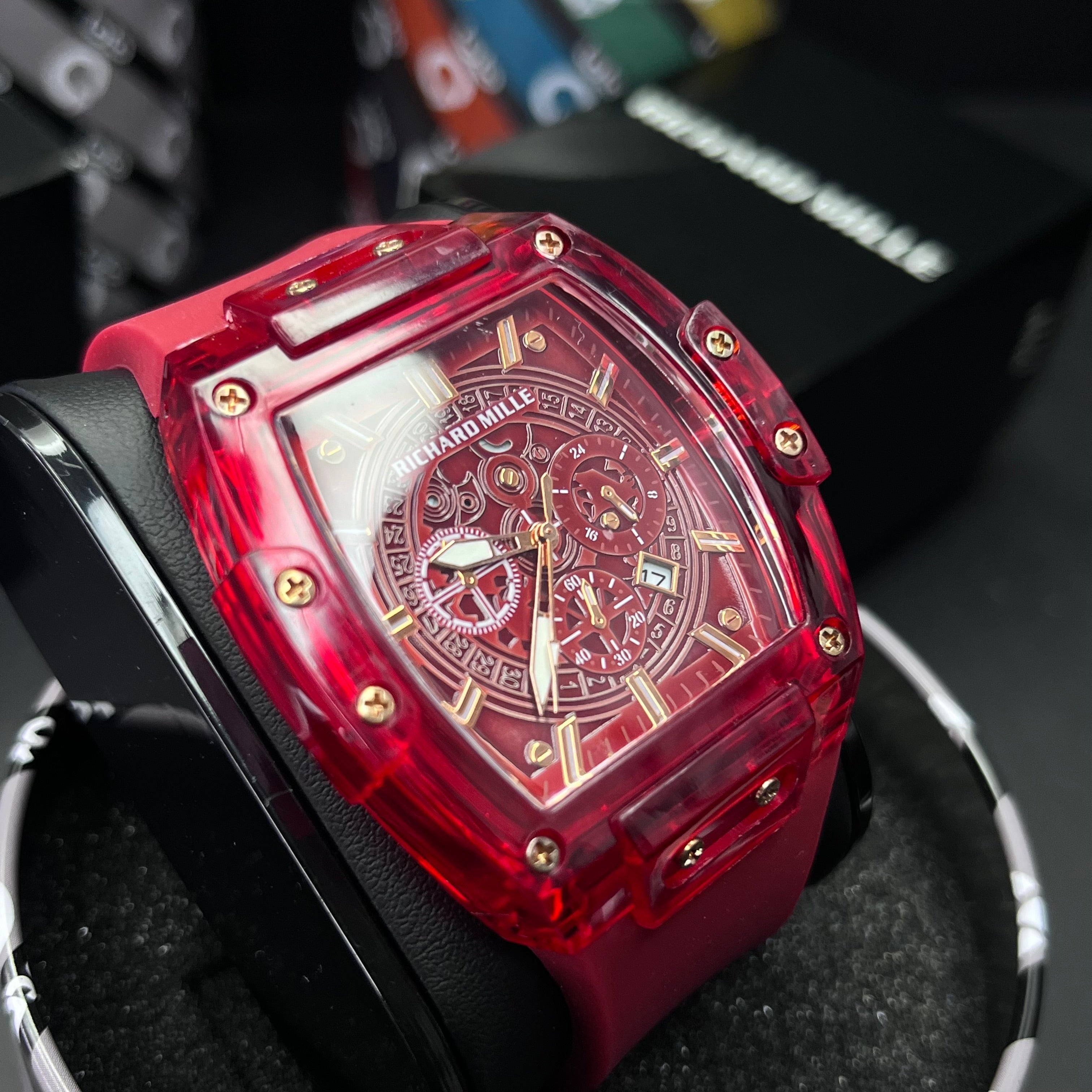 RICHARD MILLER EDICION  TRANSPARENTE PARA HOMBRE REF-R