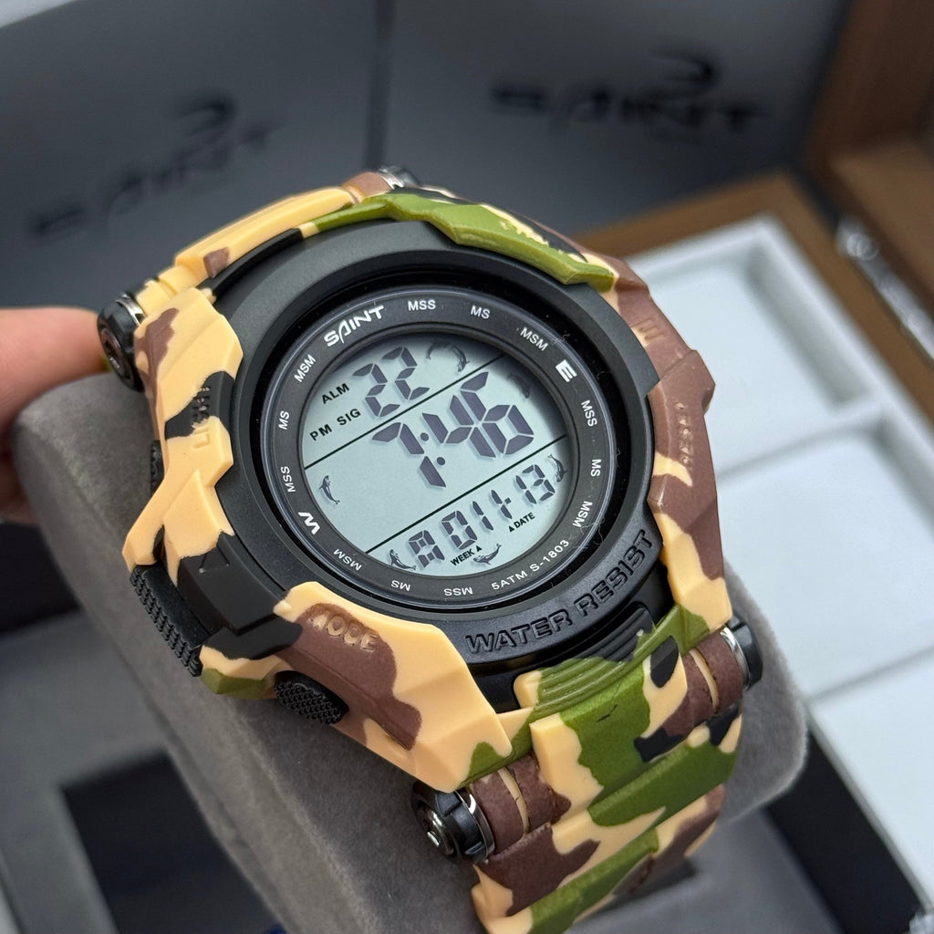 SAINT X G-SHOCK PARA SUMERGIBLE MILITAR HOMBRE REF S-1803-NCV