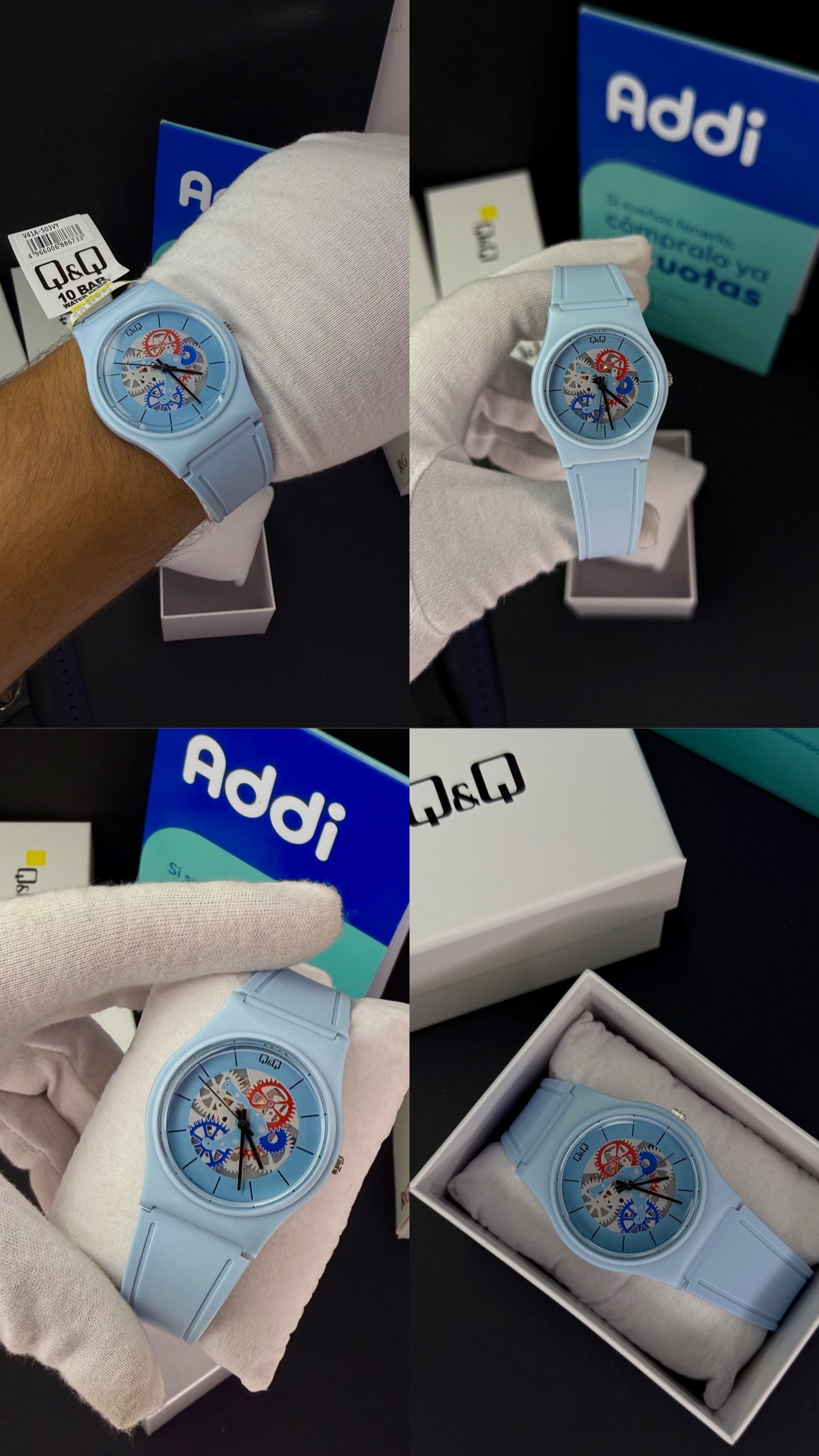 QyQ SUMERGIBLE TIPO SWATCH UNISES ORIGINAL REF-V41A-503VY