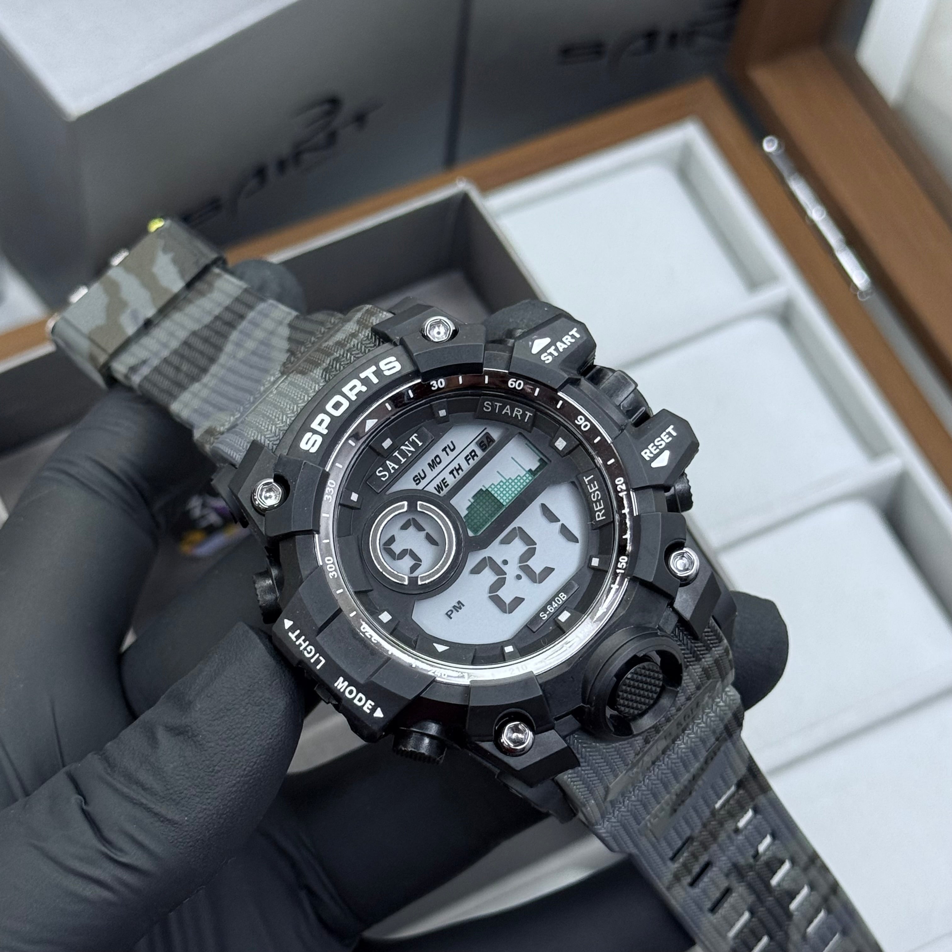 SAINT X G-SHOCK PARA SUMERGIBLE MILITAR HOMBRE REF S-064B-NAN