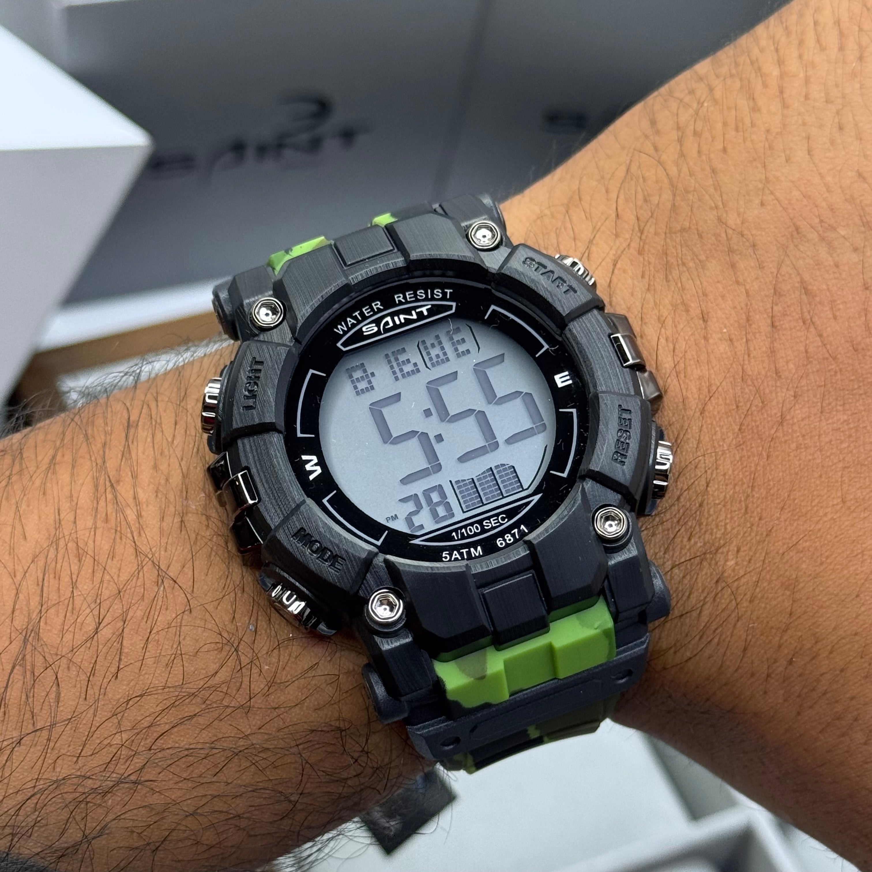 SAINT X G-SHOCK PARA SUMERGIBLE MILITAR HOMBRE REF 6871- VN