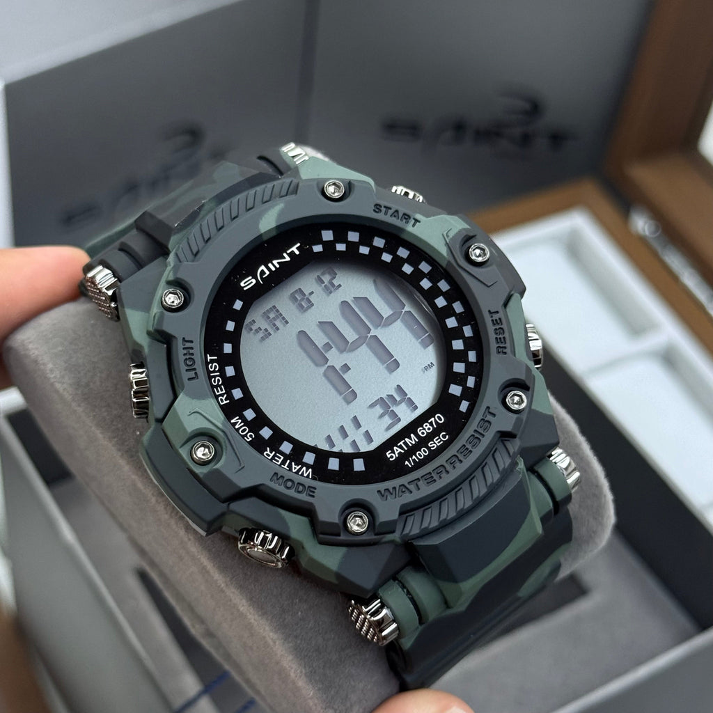 SAINT X G-SHOCK PARA SUMERGIBLE MILITAR HOMBRE REF-VGN