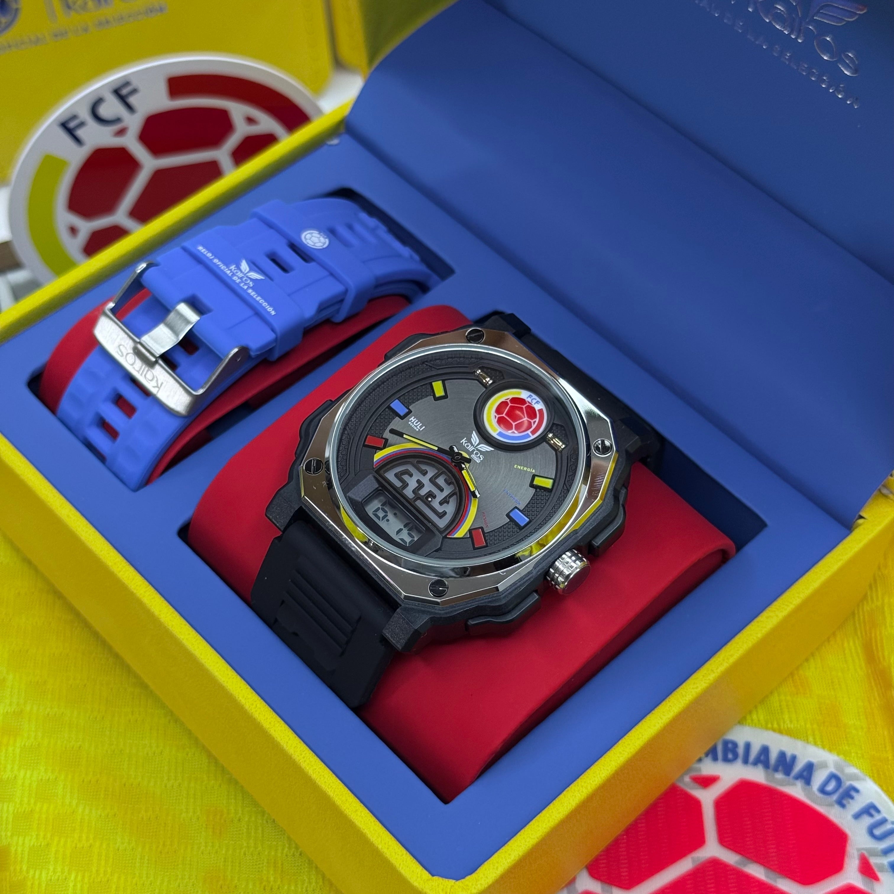 KAIROS ORIGINAL DEL SELECCIION COLOMBIA DOBLE PULSO PARA HOMBRE REF-NP