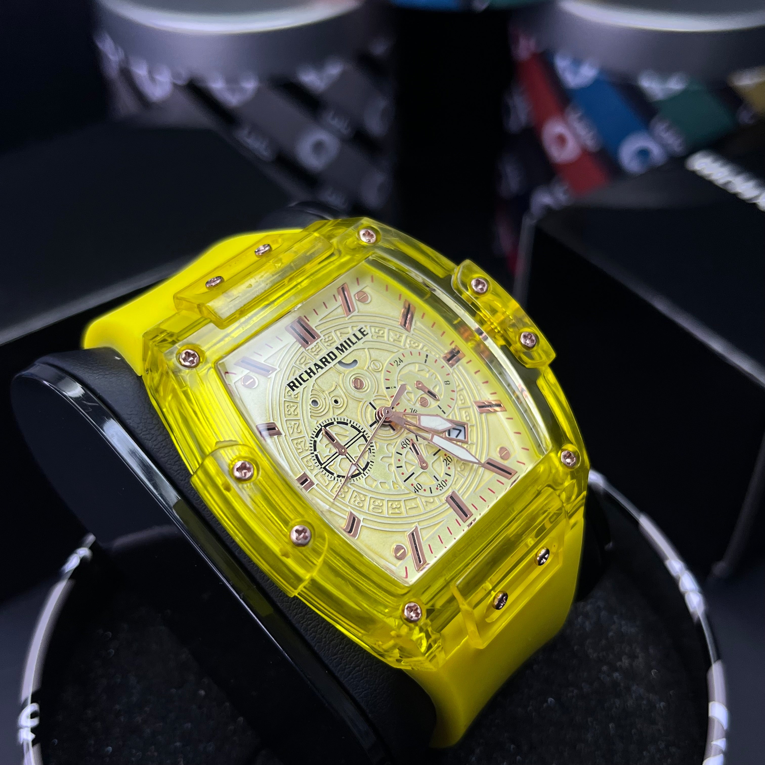 RICHARD MILLER EDICION  TRANSPARENTE PARA HOMBRE REF-A