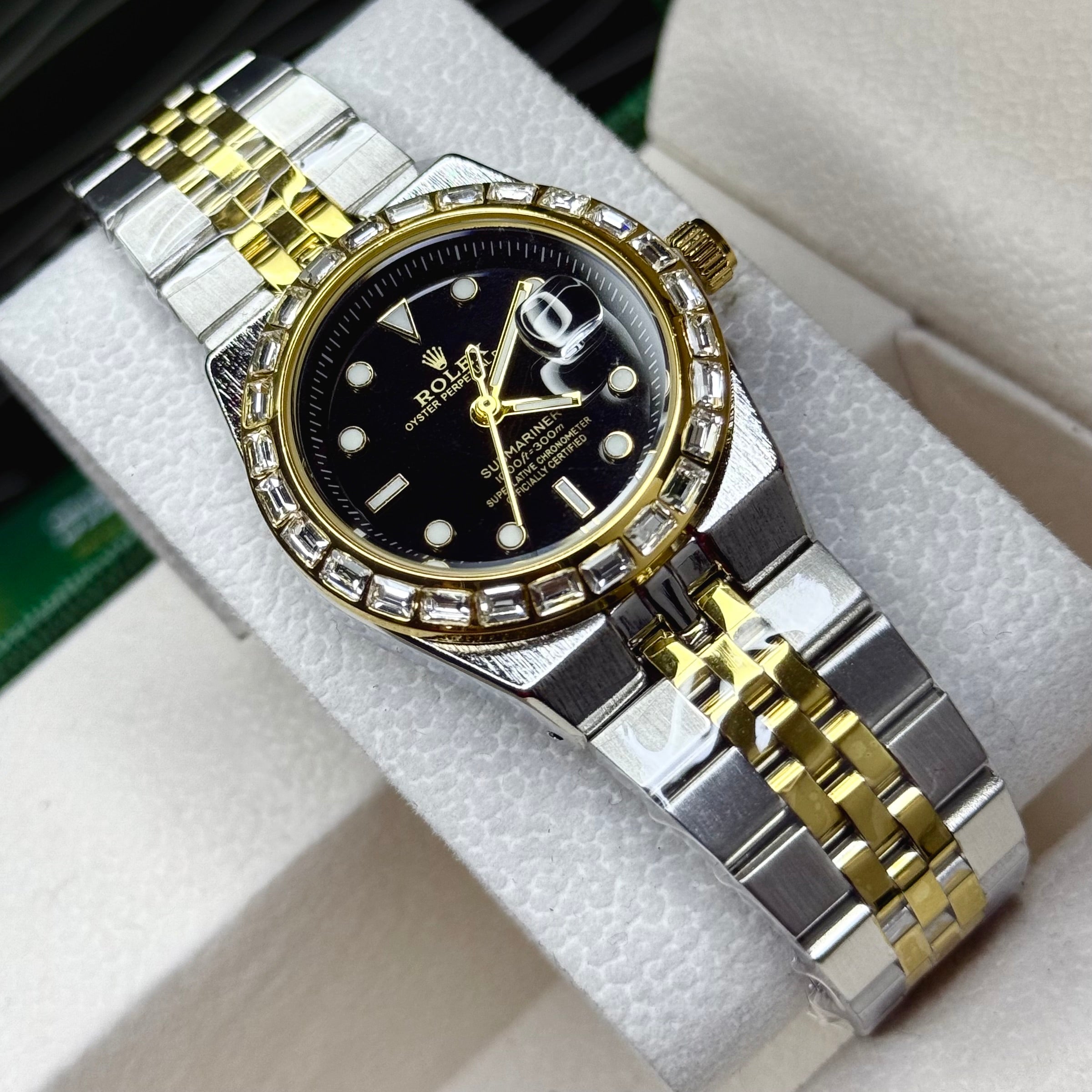 RLX OYSTER PERPETUAL DATE PARA MUJER REF-BN