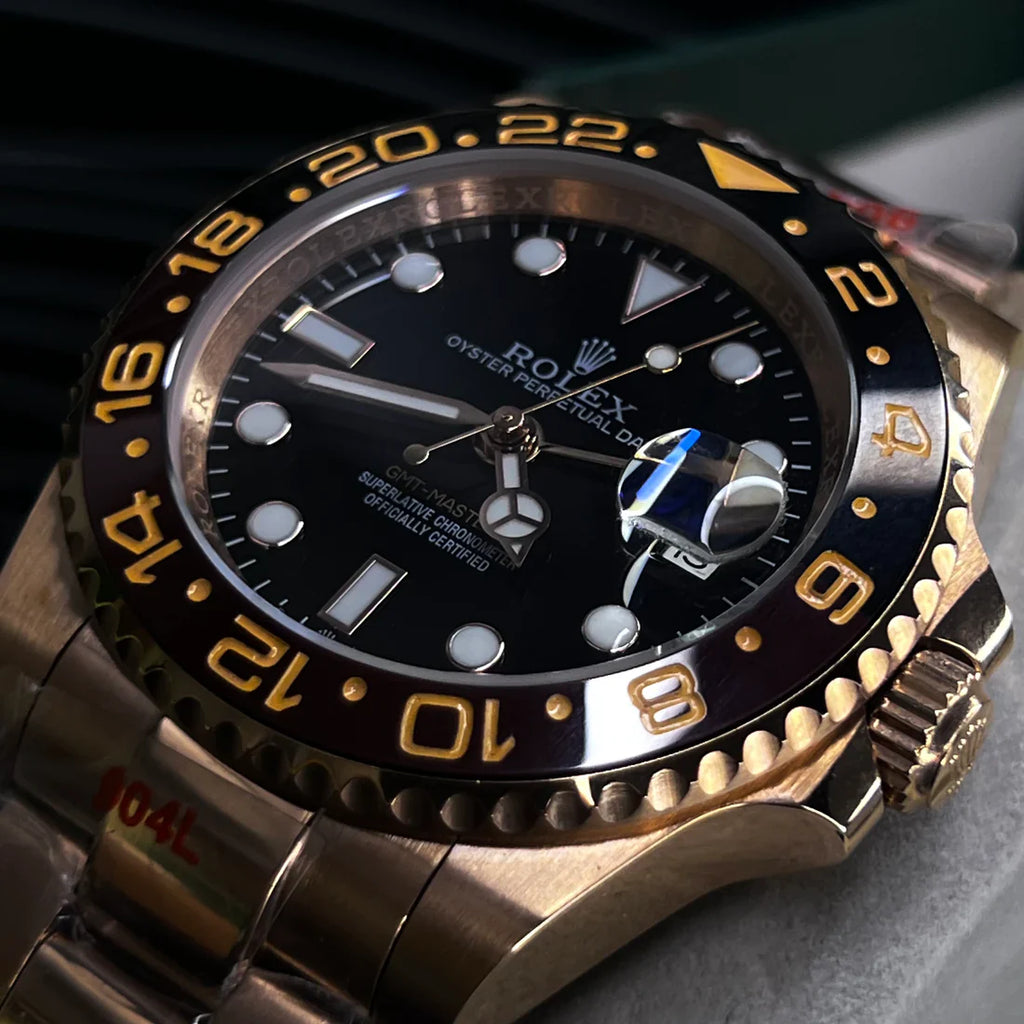 RLX GMT CHOCOLATE LUXURY AUTOMATICO