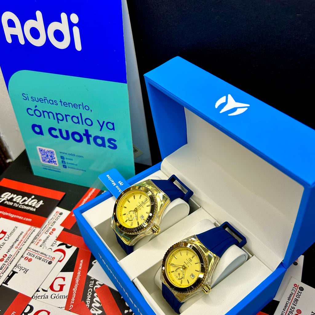 PAREJA INVICTA x TECHNOMARINE  REF-AD