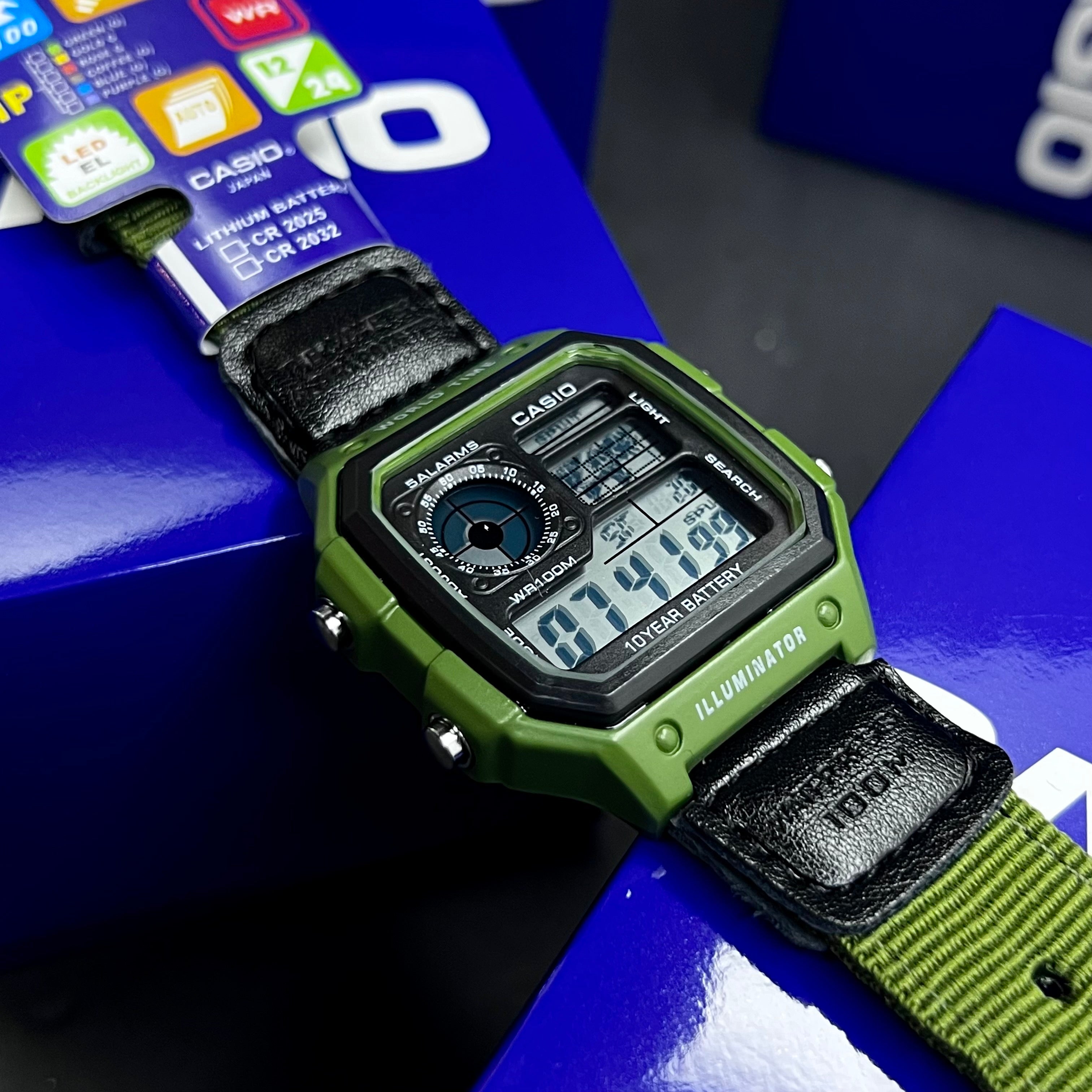 CASIO ROYALE PARA HOMBRE REF AE1200-LONA-V