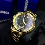 CASIO EDIFICE EFR 558  FUNCIONAL PARA HOMBRE REF-DN