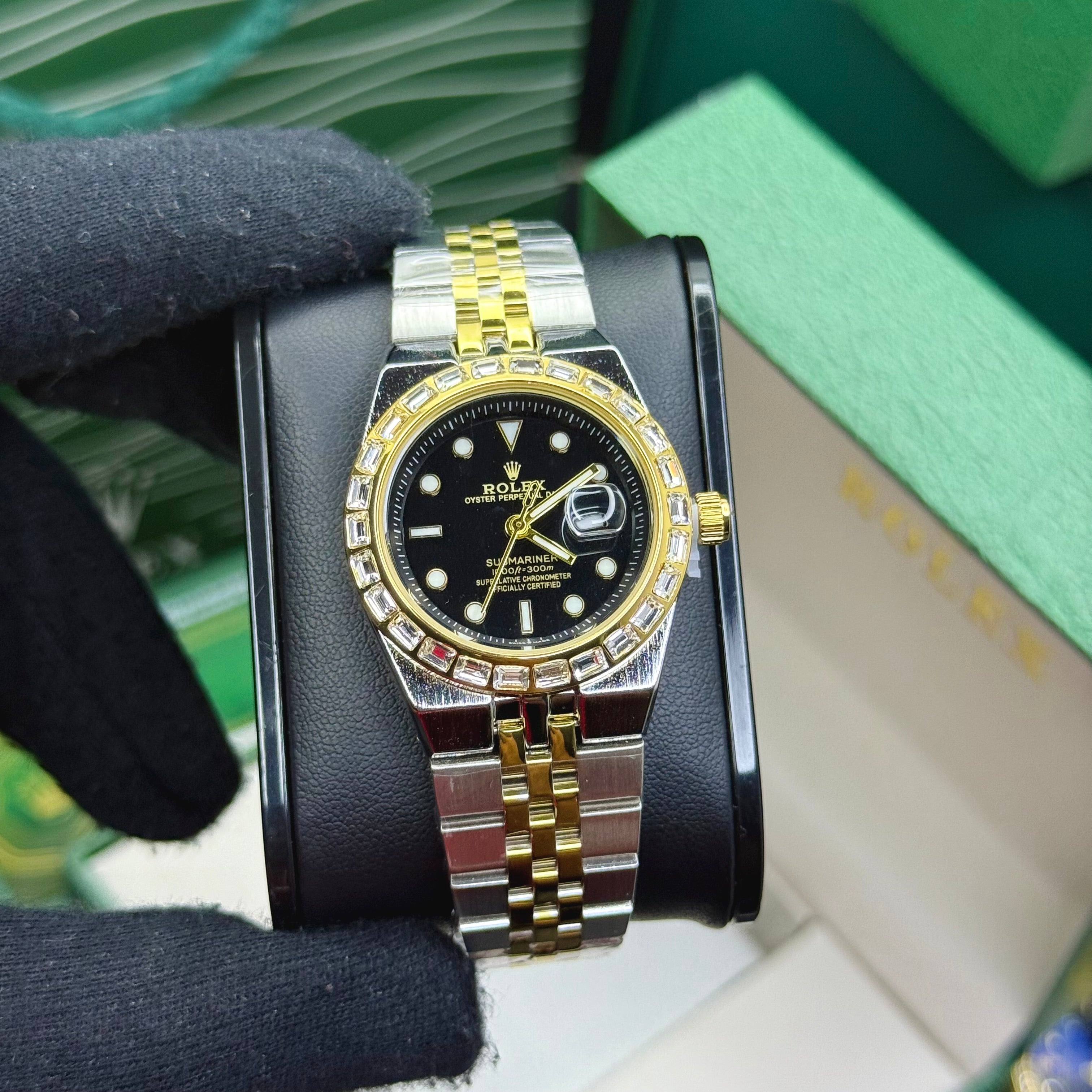 RLX OYSTER PERPETUAL DATE PARA MUJER REF-BN