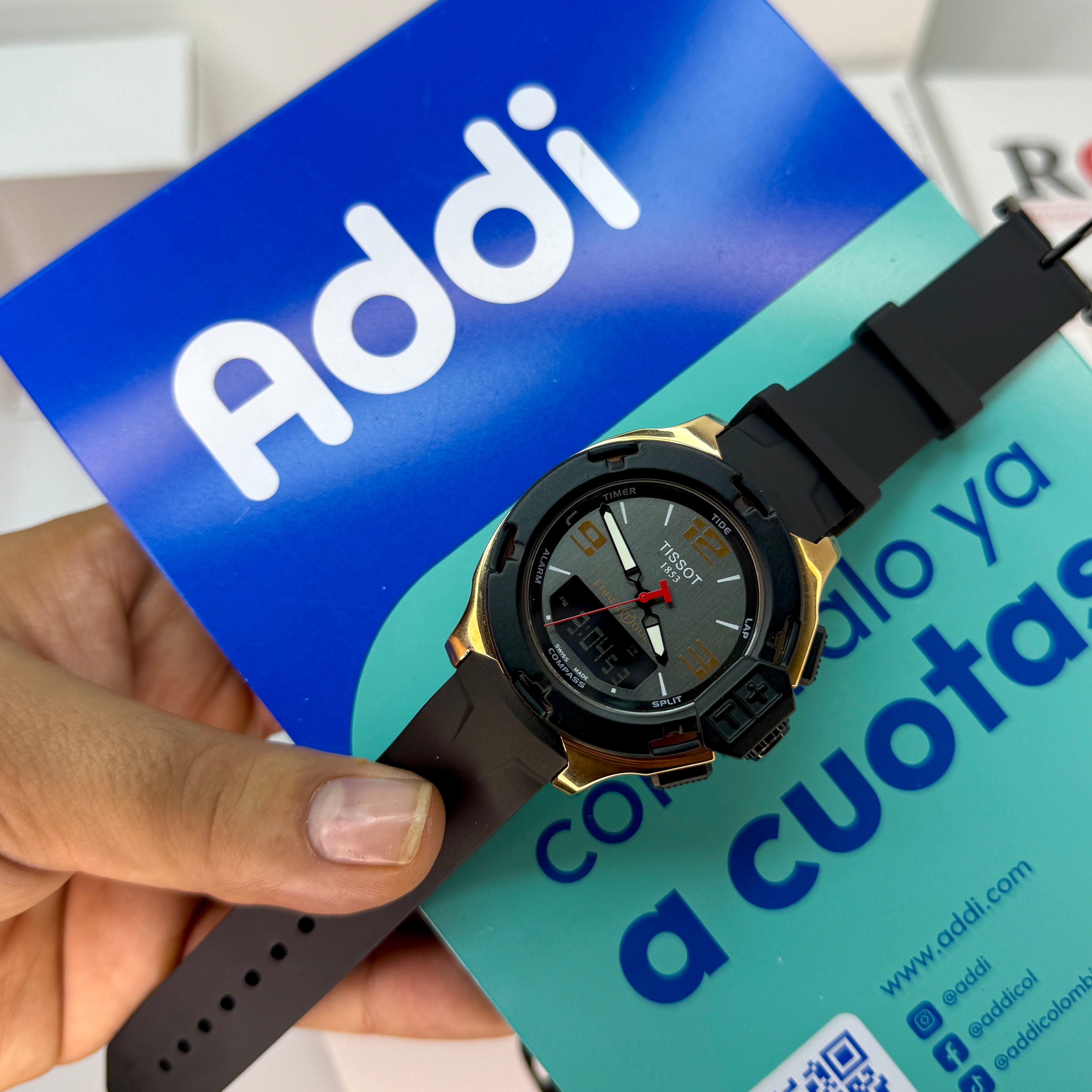 TISSOT DOBLE HORA T-RACE TOUCH  PARA HOMBRE REF-NOR