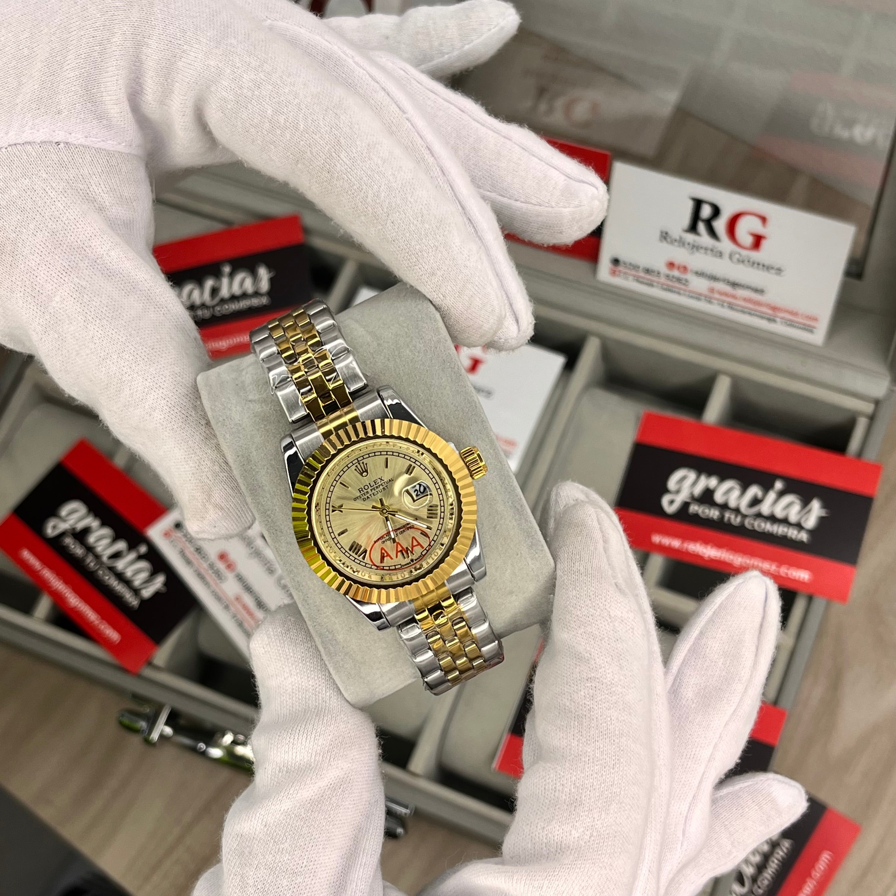 RLX DATE JUST SIMULACION PARA MUJER REF-BID