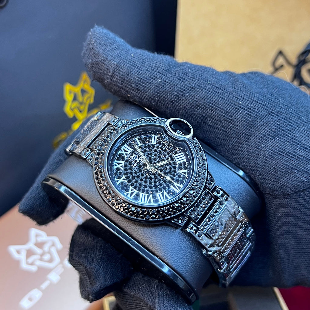 G FOX ORIGINAL x CARTIER PARA HOMBRE SUMERGIBLE  REF-TORBILLON CUBANO-1251-N