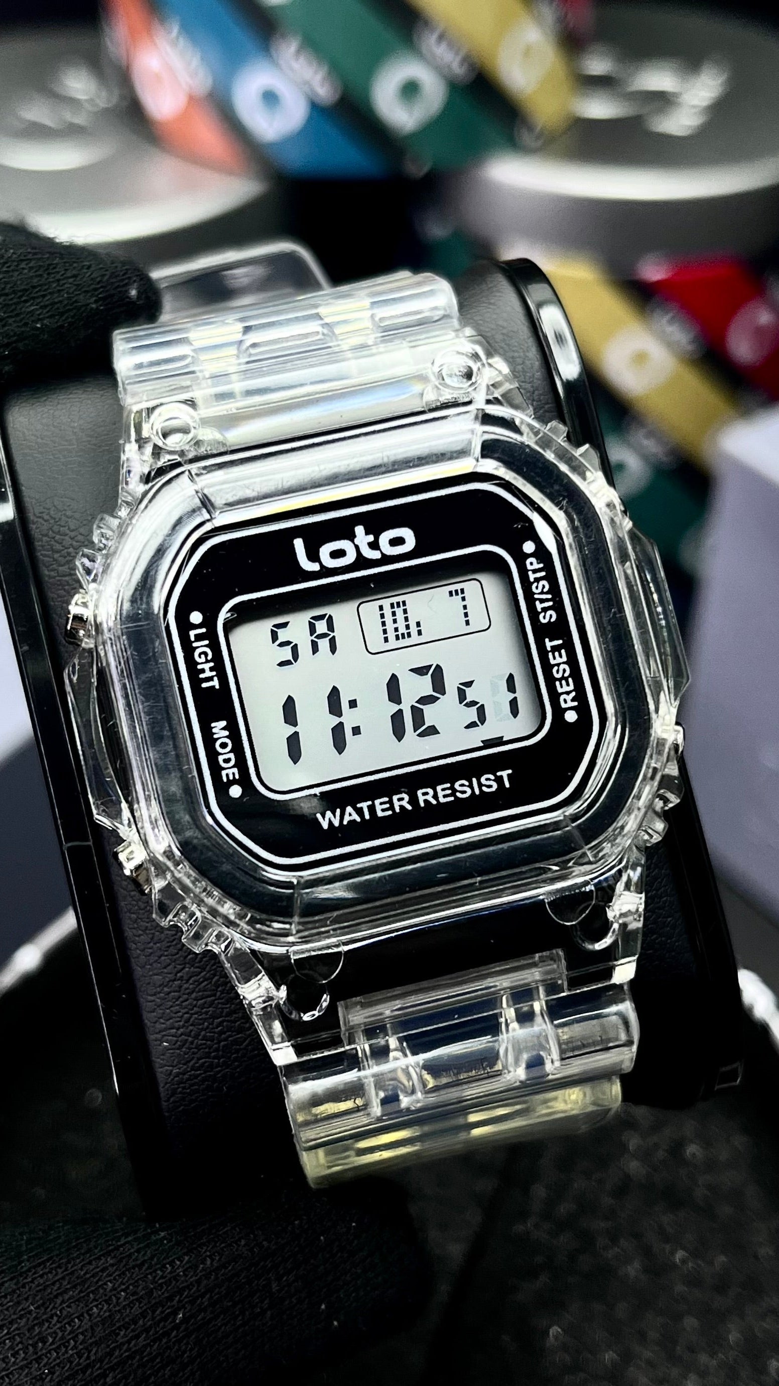 LOTO ORIGINAL X G SHOCK SUMERGIBLE UNISEX REF 2538-BN