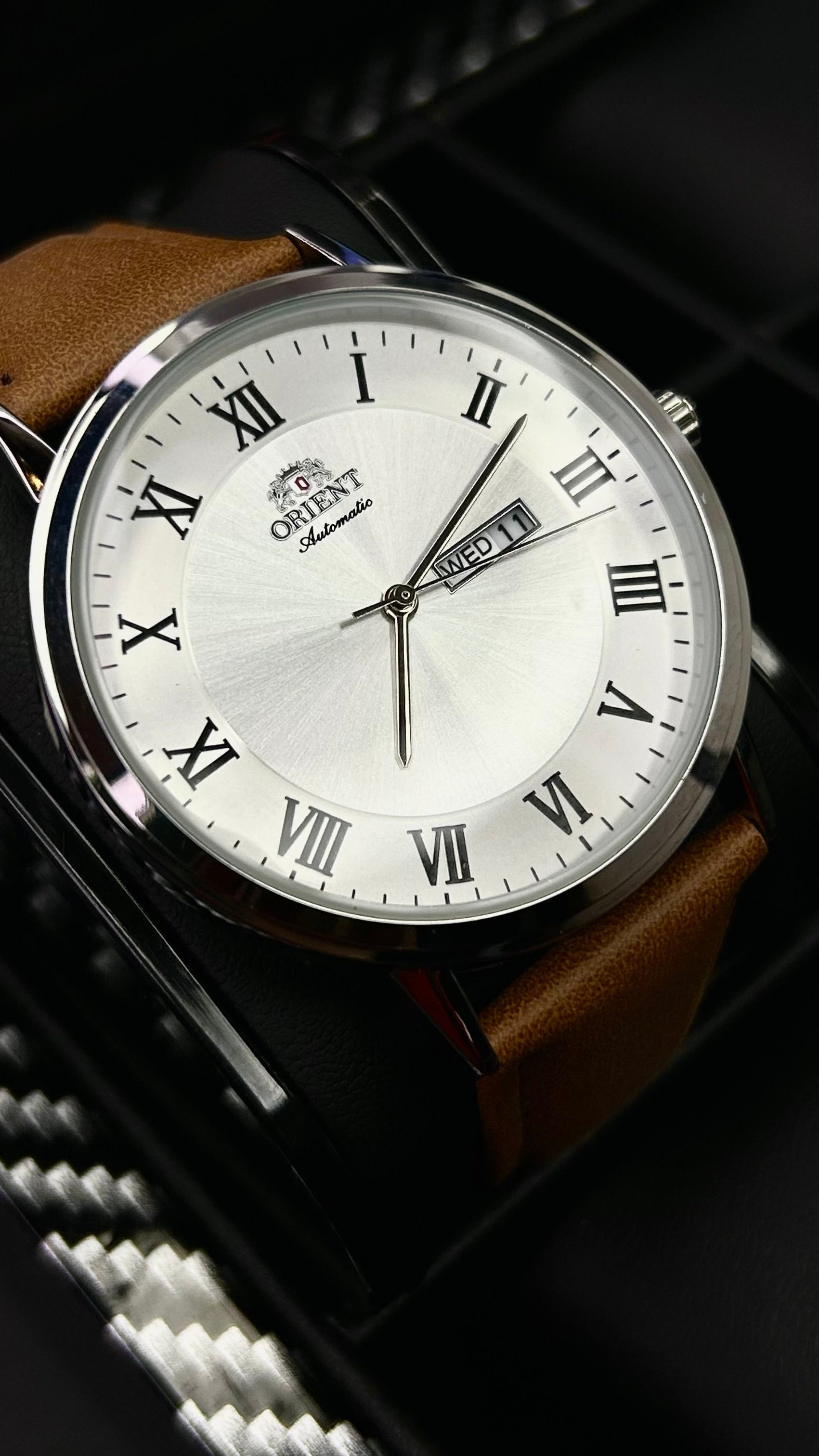 ORIENT ROMANO DOBLE CALENDARIO PARA HOMBRE REF-CP