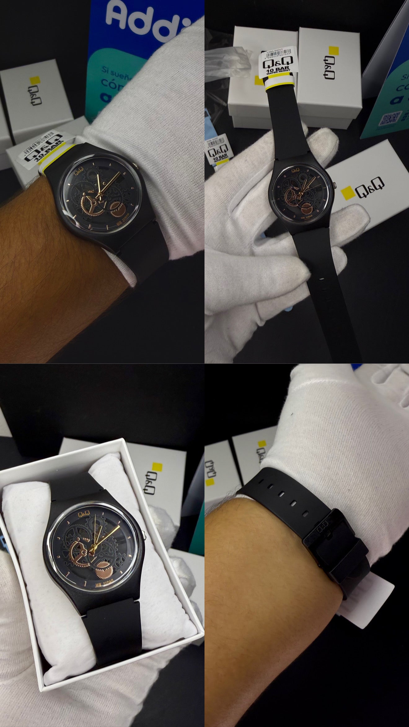 QyQ SUMERGIBLE TIPO SWATCH UNISES ORIGINAL REF-V39A-500VY